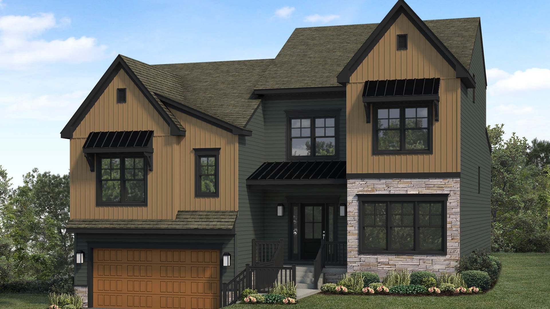 Benson - Copper Ridge Single Family: Newmanstown, Pennsylvania - Landmark Homes 