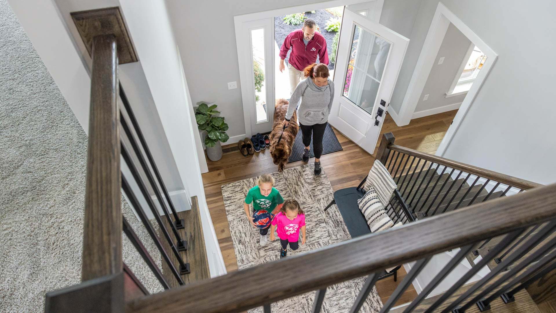 Family Moving in to New Home