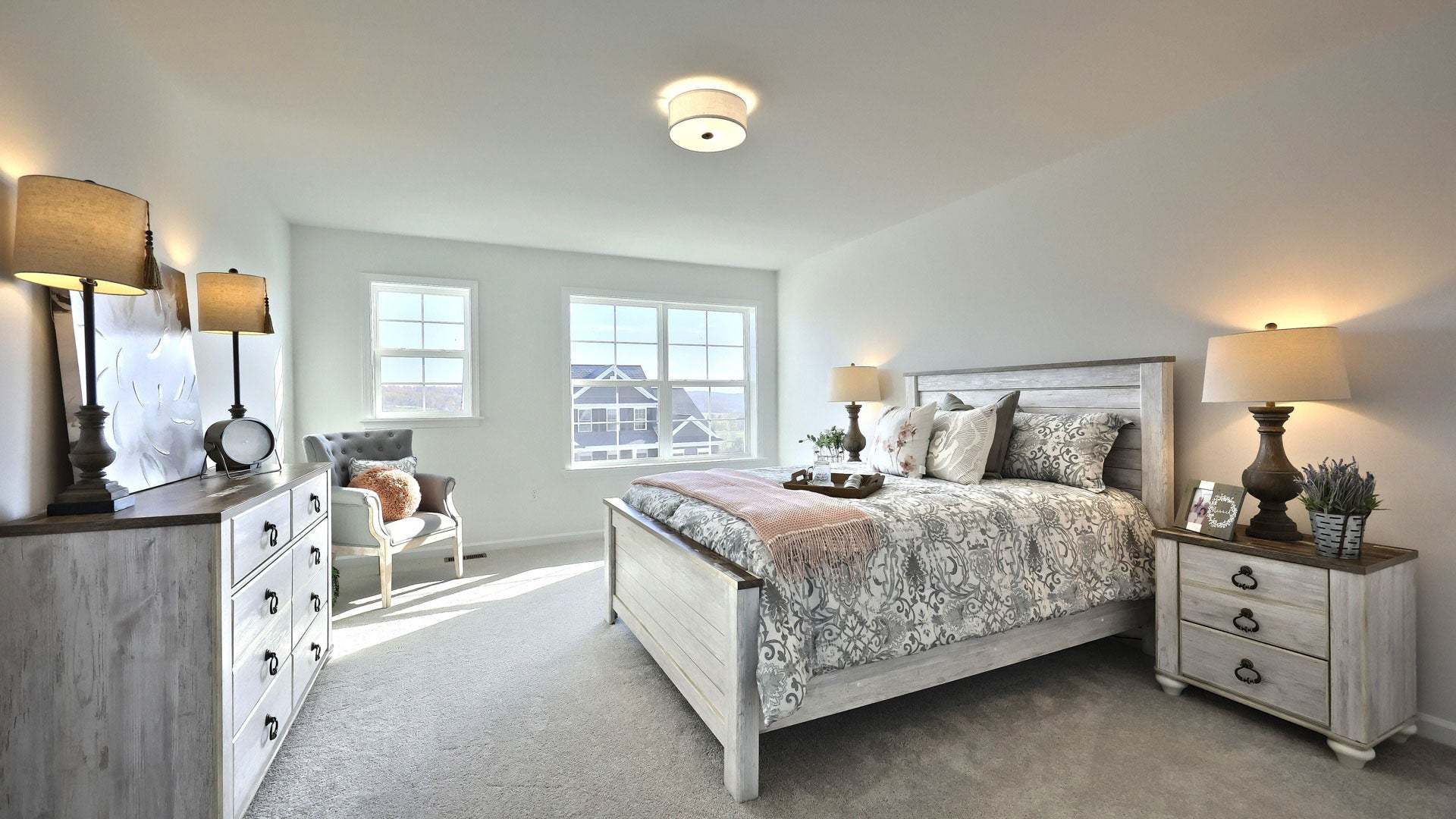 Primary Bedroom in the Wesley New Home Plan