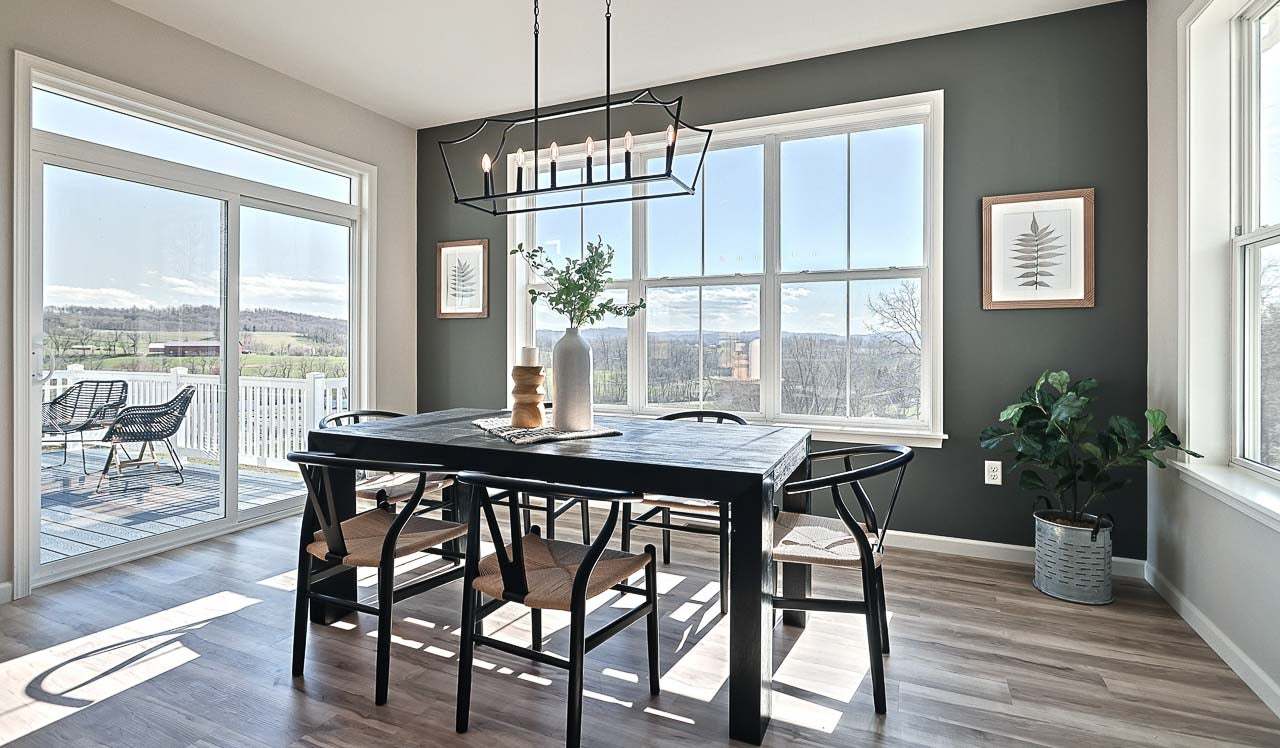 Dining Area of the Charlotte Floor Plan by Landmark Homes