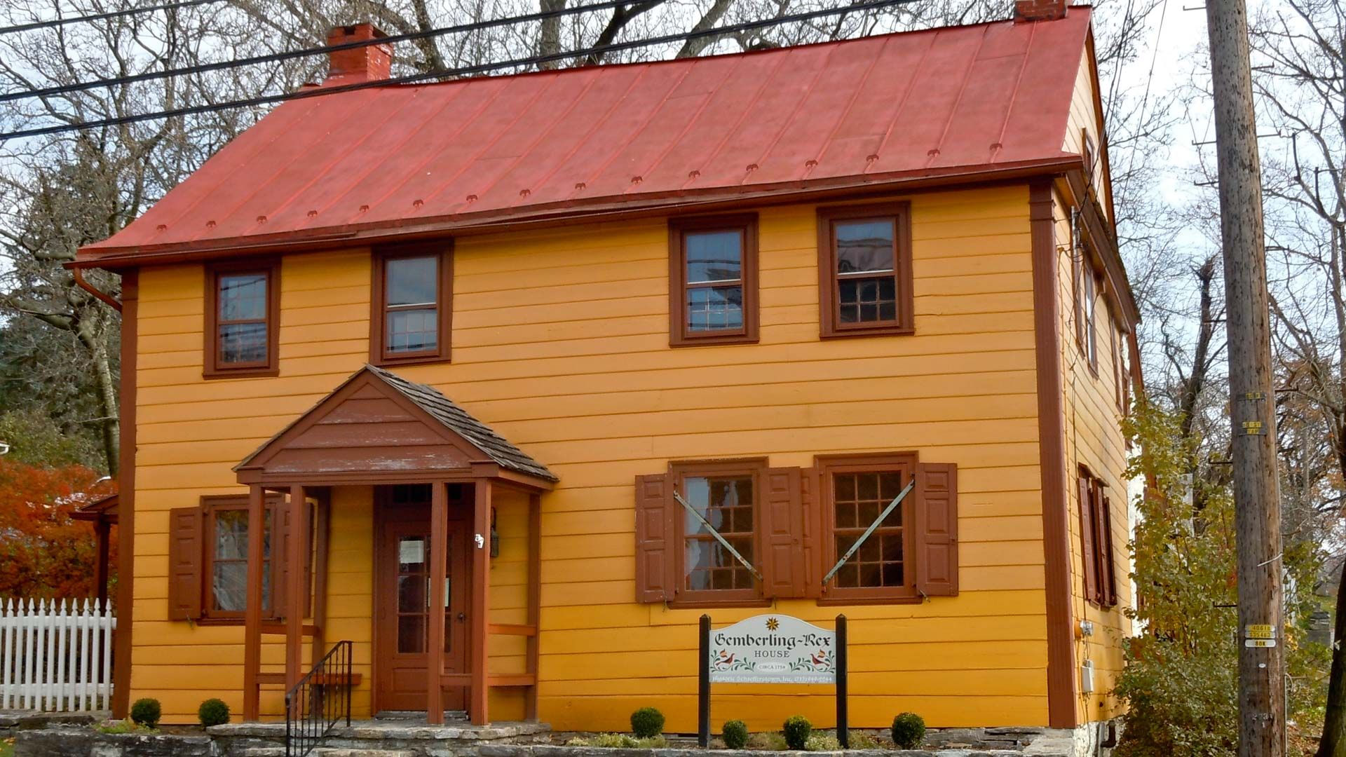 Gemberling-Rex House in Historic Schaefferstown PA