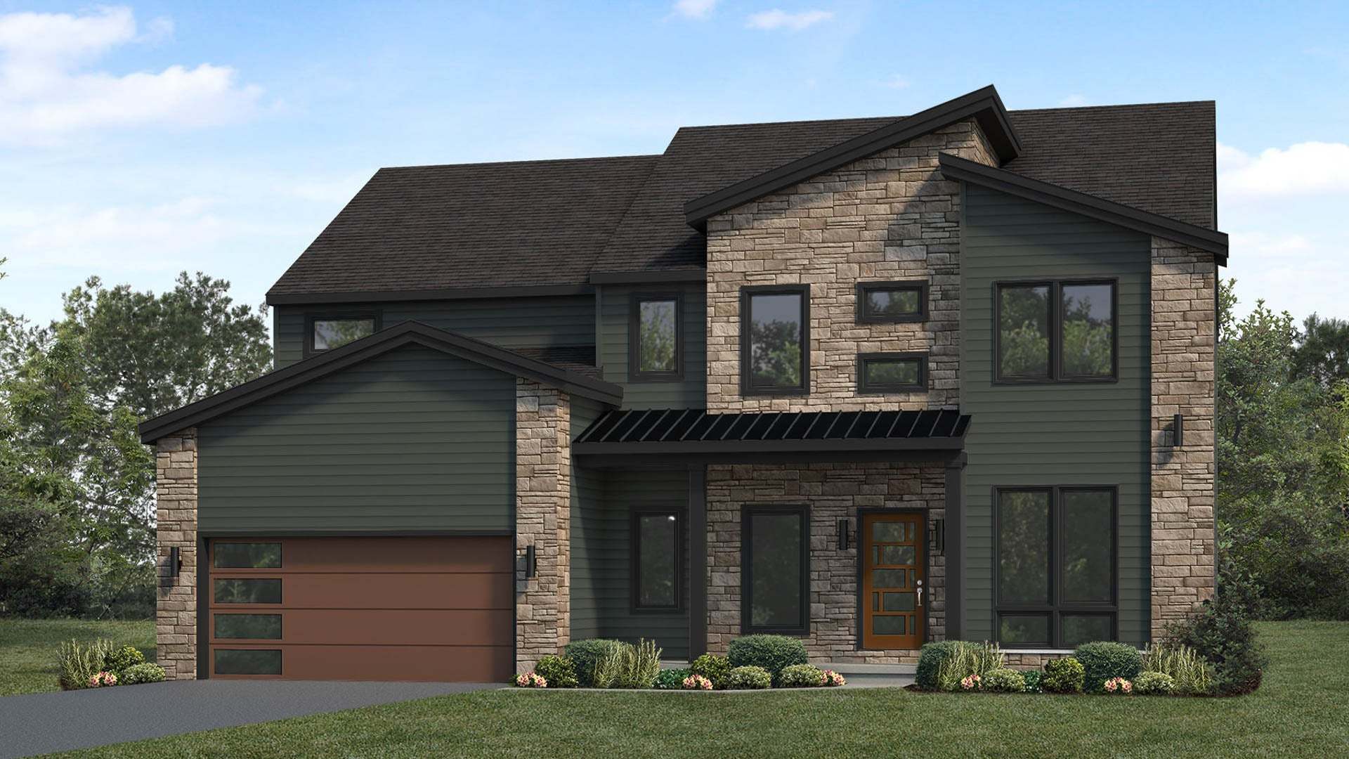 Upgraded Contemporary Elevation