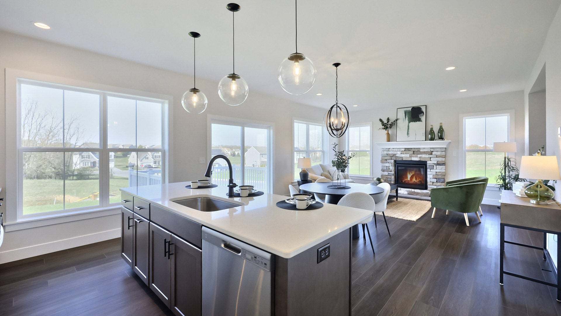 Duplex Interior Floor Plan - New Duplex Design for Kitchen and Living Room