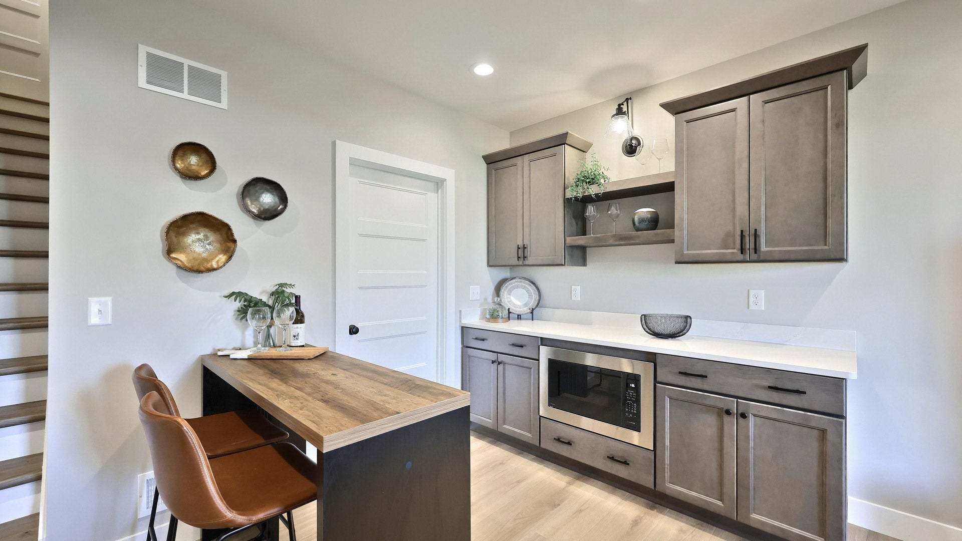 Furnished Basement Kitchenette in Edgemont Preserve in Lebanon County