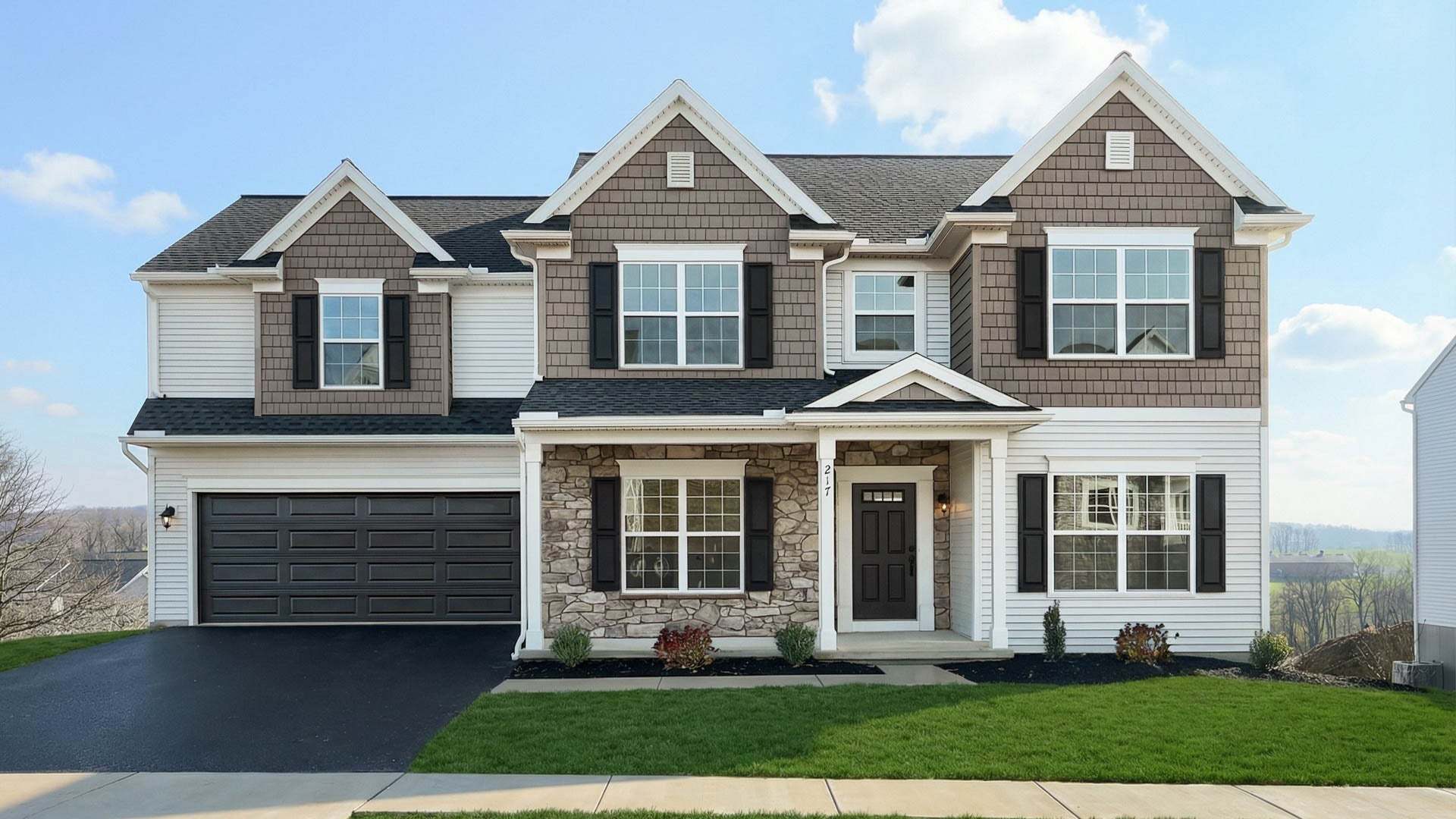 Darien - Copper Ridge Single Family: Newmanstown, Pennsylvania - Landmark Homes 