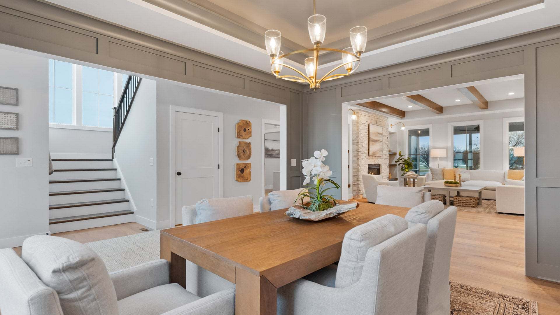 Dining Room in a Logan New Home in Lebanon PA