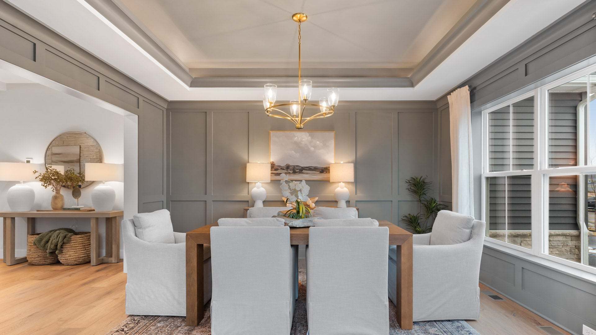 Dining Room in a Logan New Home in Lebanon PA