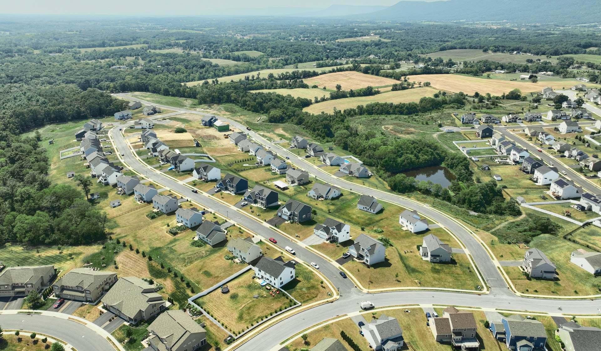 Countryside Views of Mountain View Estates in Carlisle PA