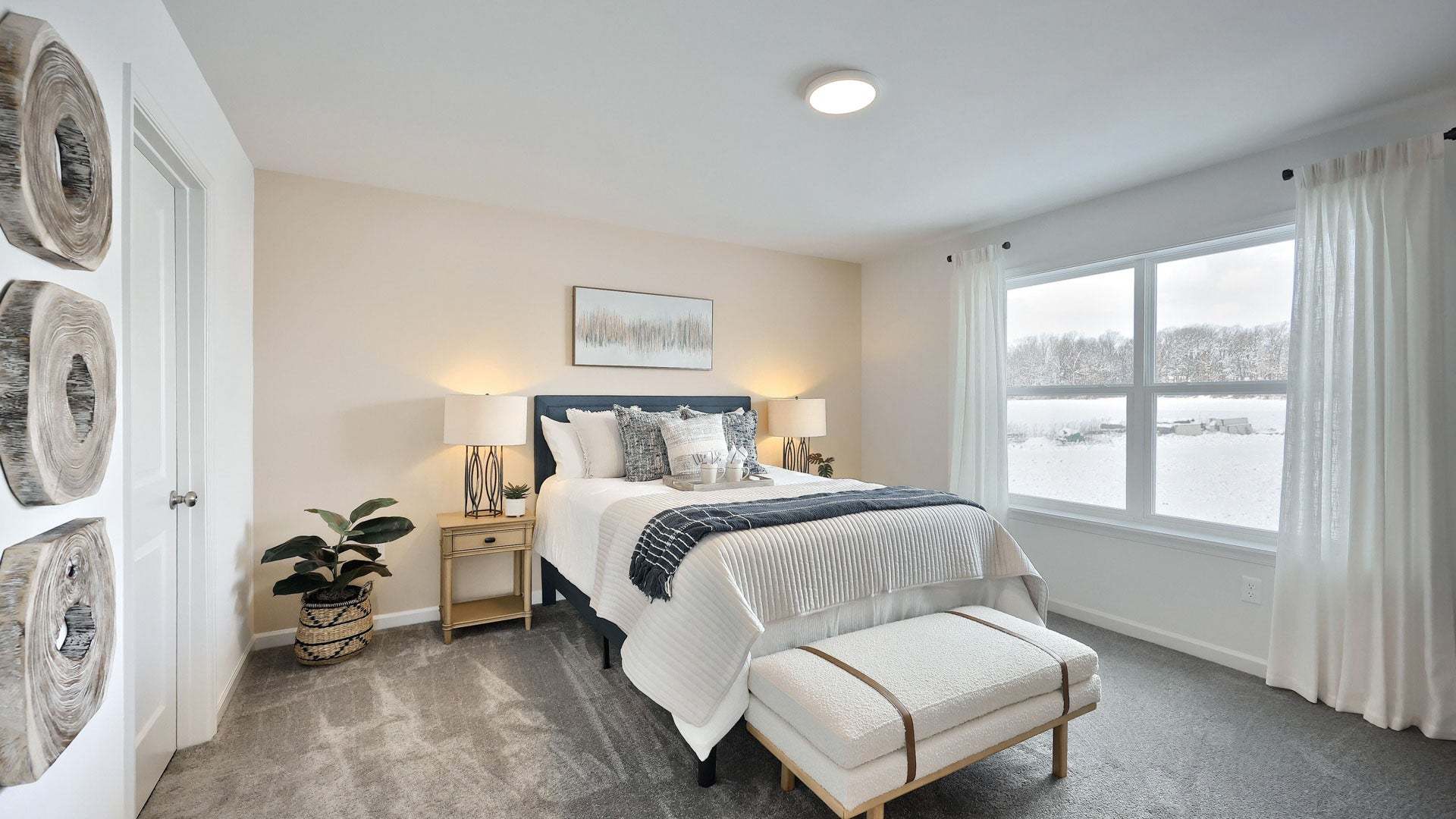 Primary Suite in Quincy Townhome by Landmark Homes Lancaster County PA