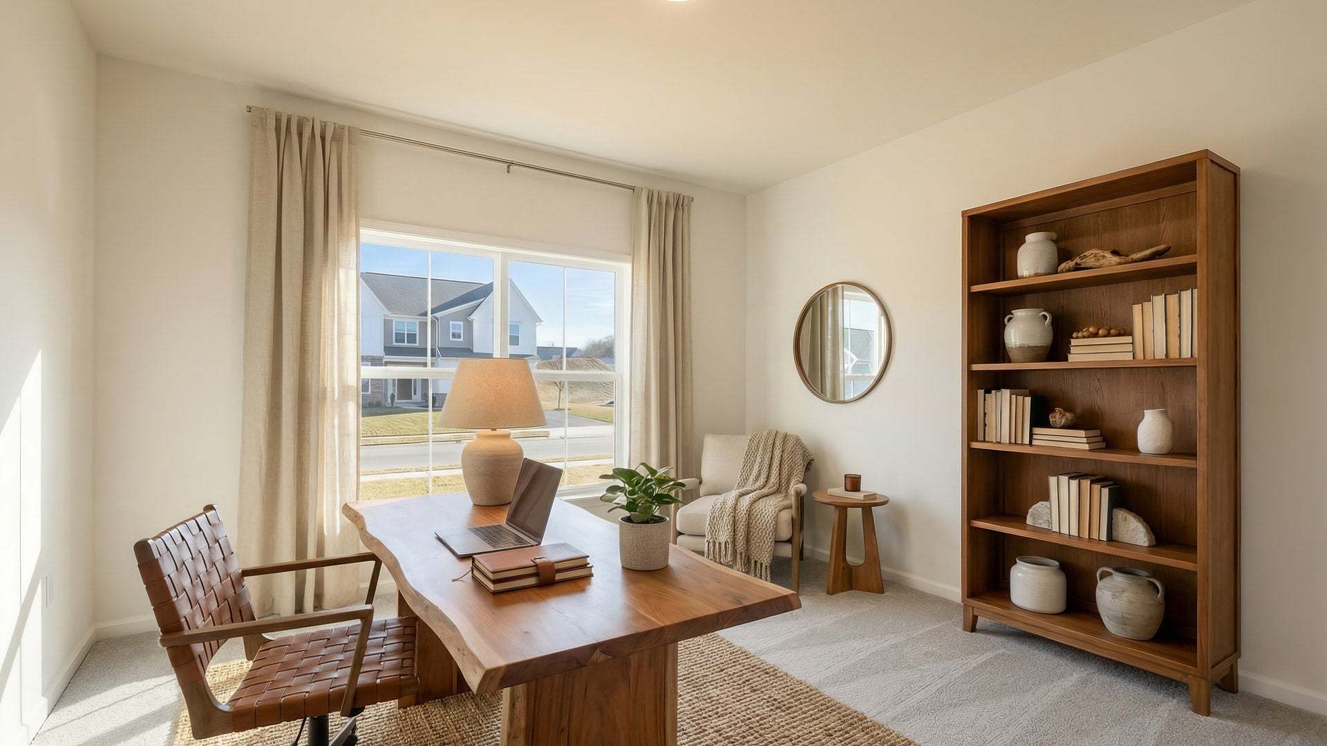 Study in the Amberbrook Model Home at Mountain View Estates in Carlisle PA