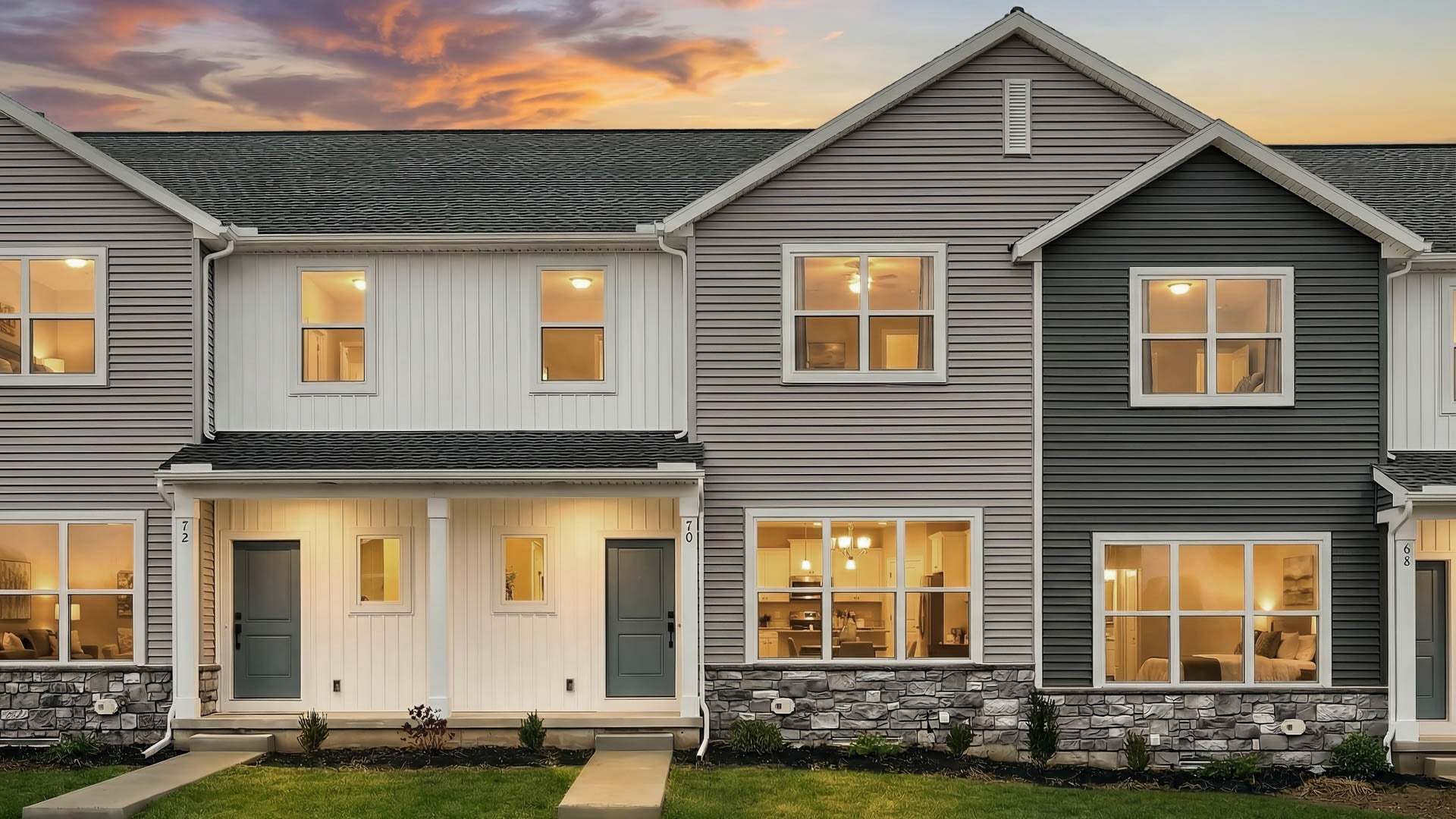 Interior Townhome in Meridian Heights Community Elizabethtown PA