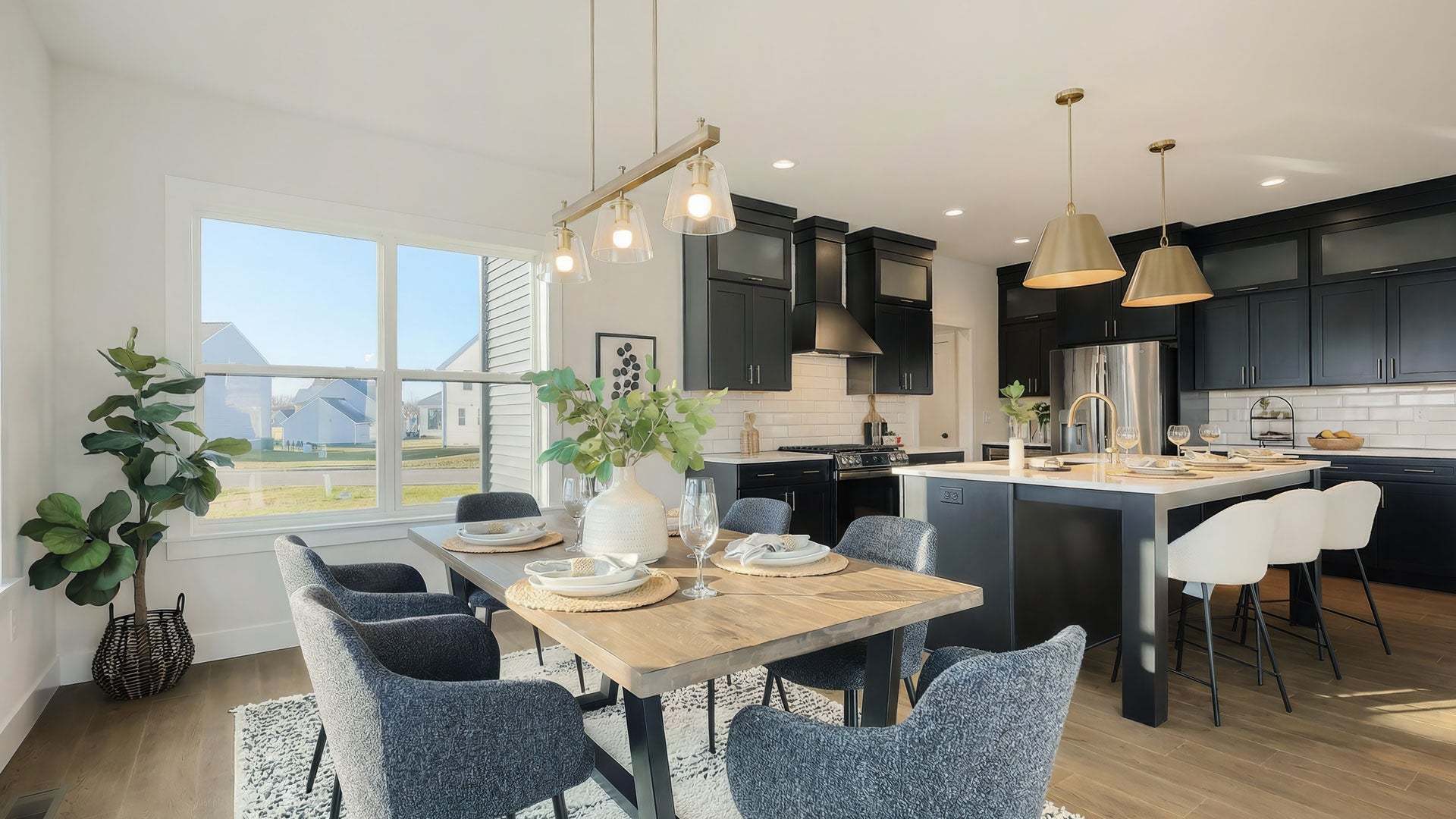 Bright Dining Area with Countryside Views of Annville PA