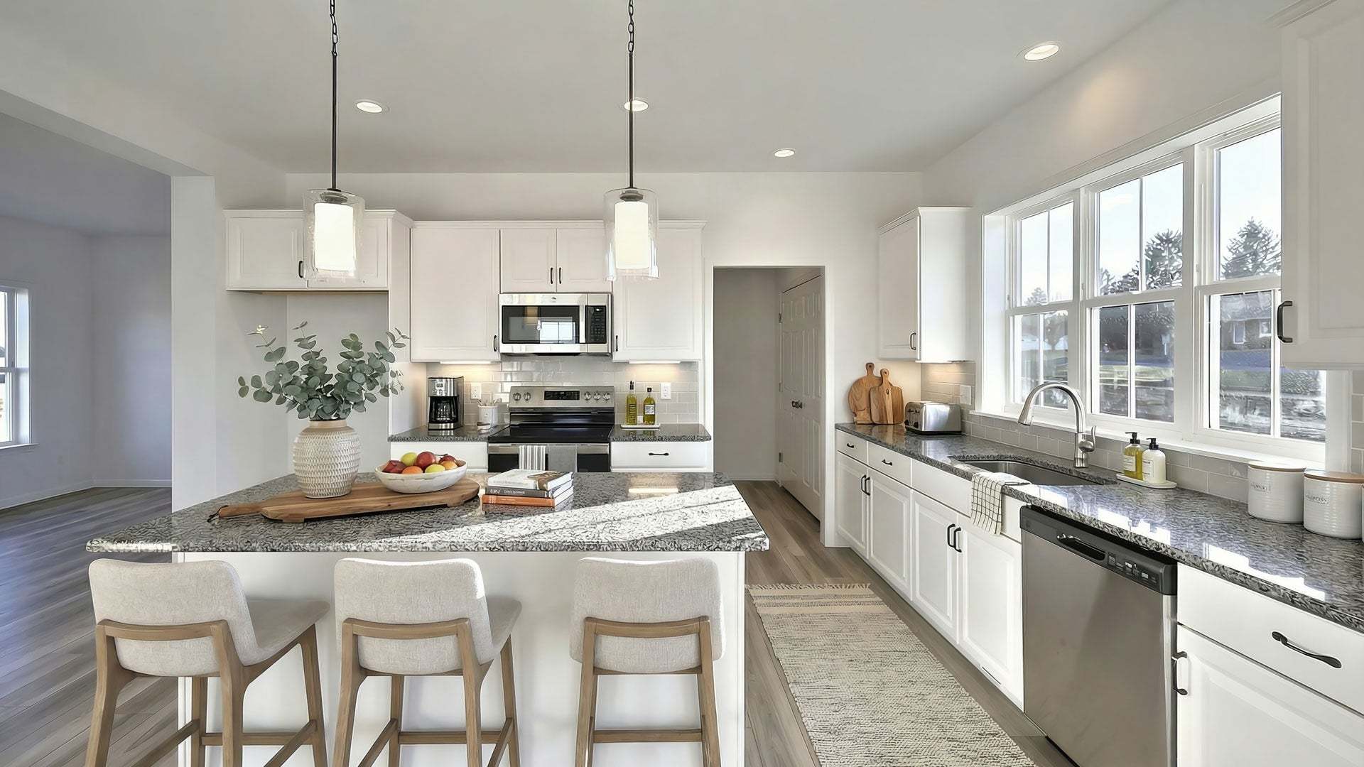 Kitchen in New Construction Home in PA