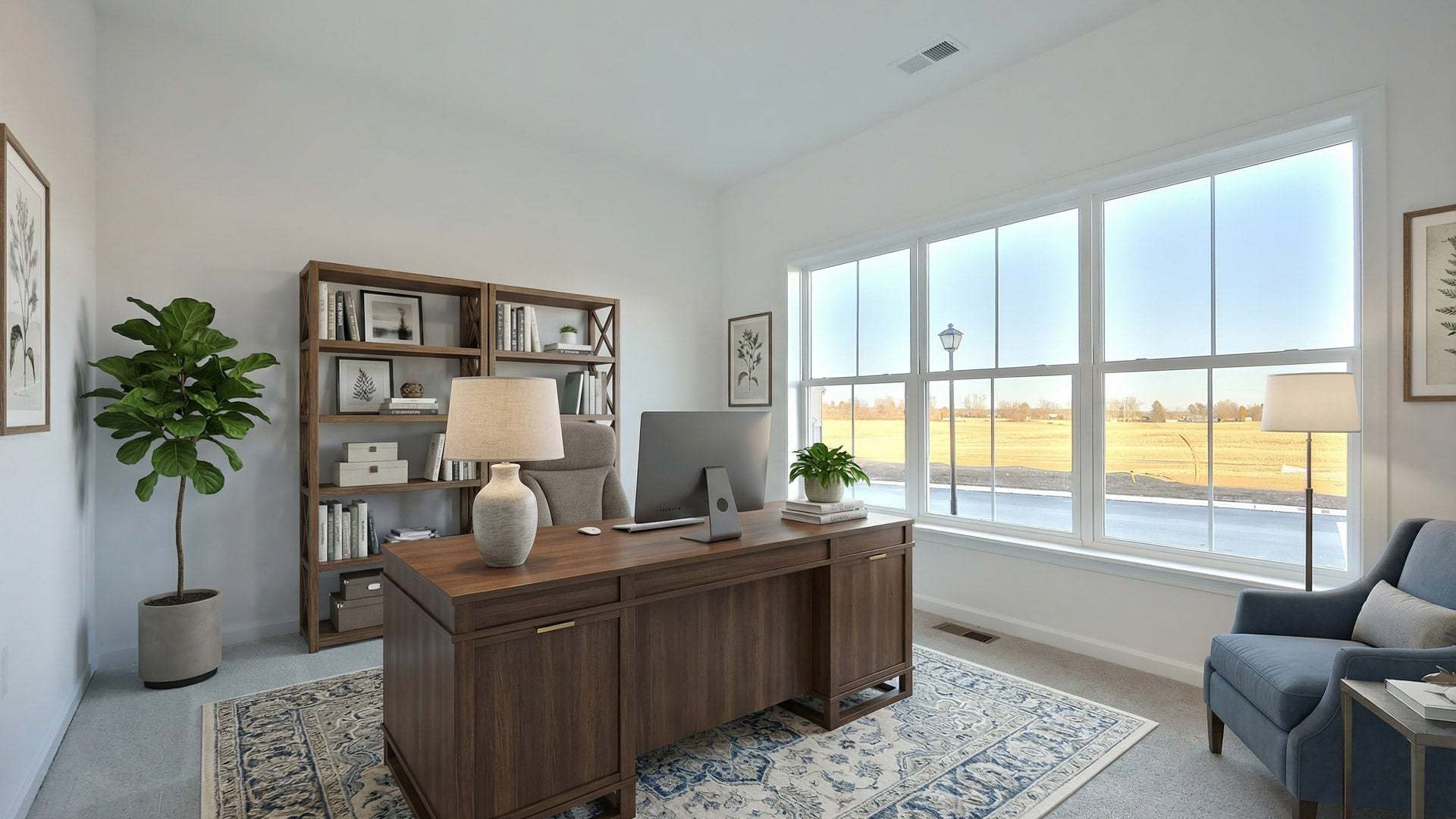 New Home Office in Southgate Community by Landmark Homes