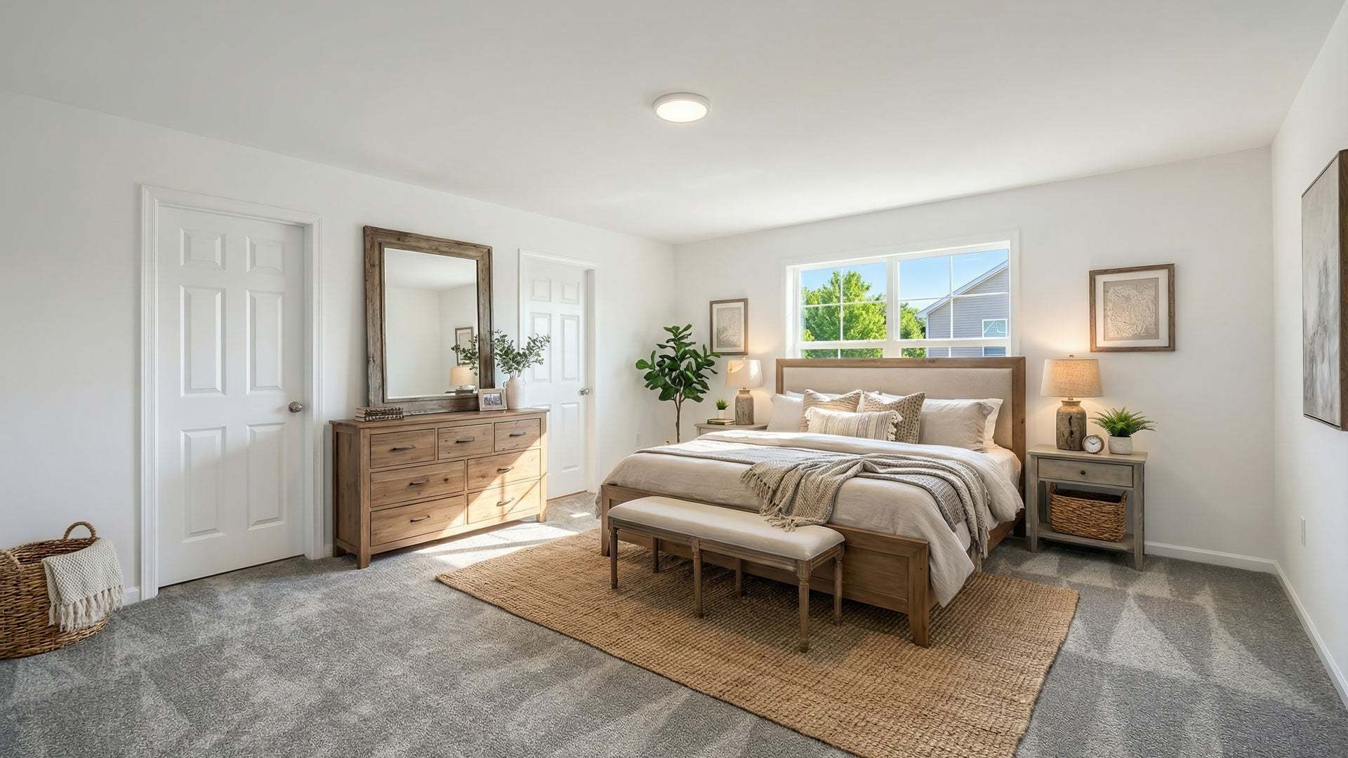 Primary Bedroom in New Duplex Home for Sale in Carlisle PA