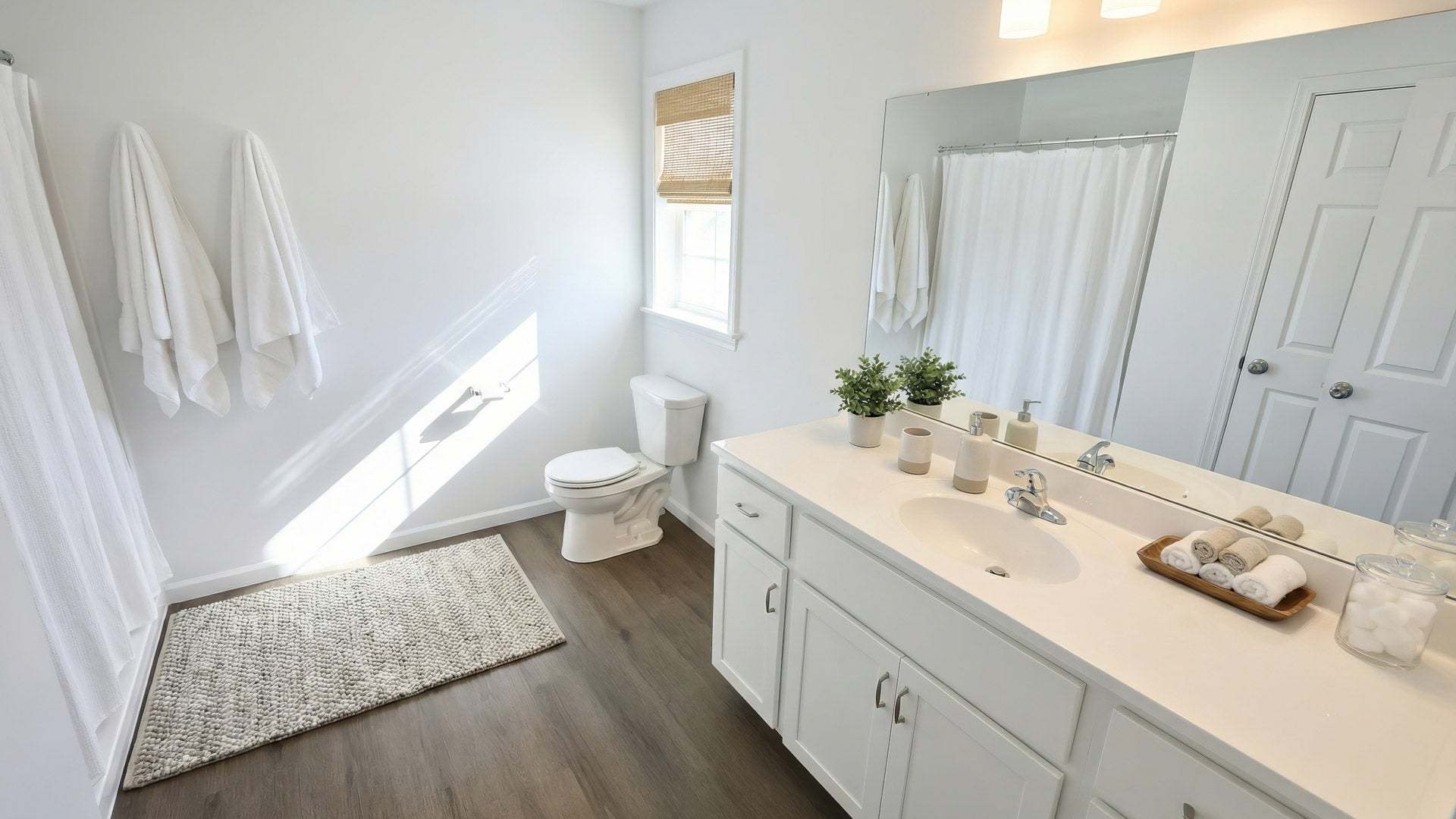 Primary Bathroom in the New Duplex Homes at Village at North Ridge in Carlisle PA