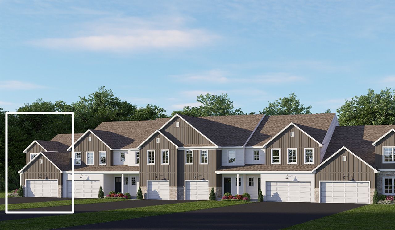 Arden - The Townes at Briar Creek: Harrisburg, Pennsylvania - Landmark Homes 