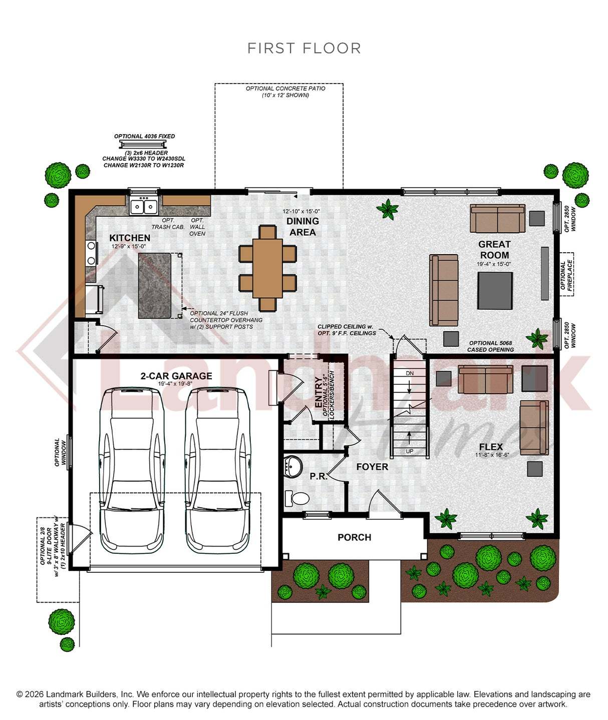 Lisette Home Plan - 1st Floor