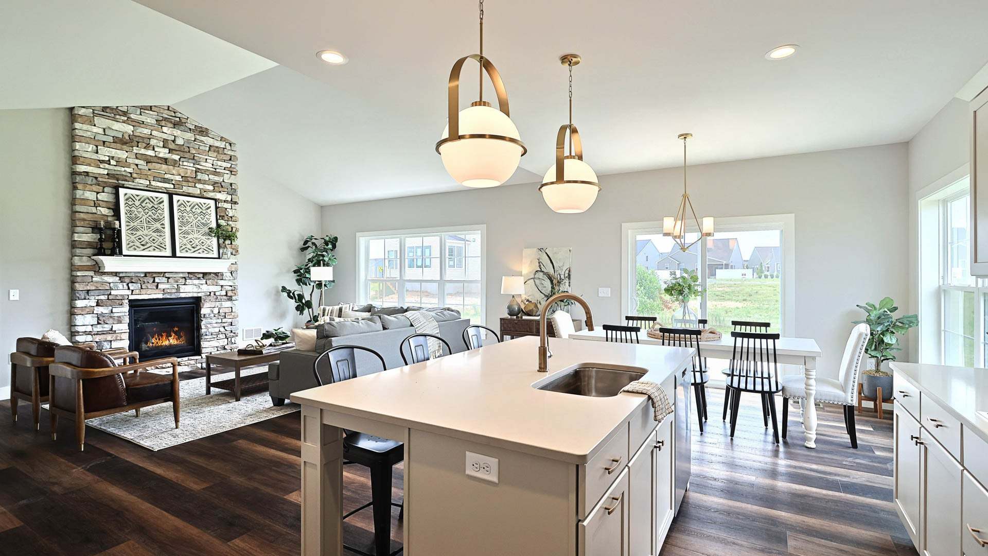 Discover new construction homes in PA with open floor plans and designer details
