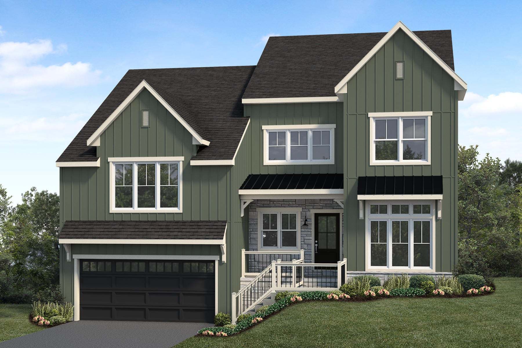 Oakley - Copper Ridge Single Family: Newmanstown, Pennsylvania - Landmark Homes 