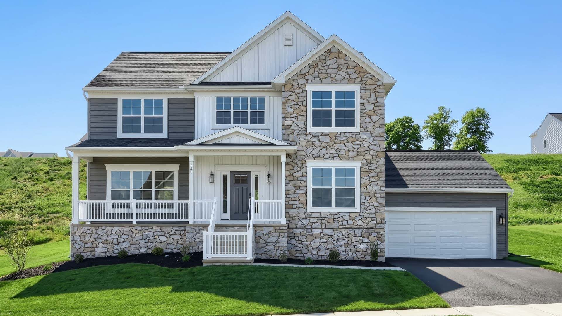 Riley - Copper Ridge Single Family: Newmanstown, Pennsylvania - Landmark Homes 