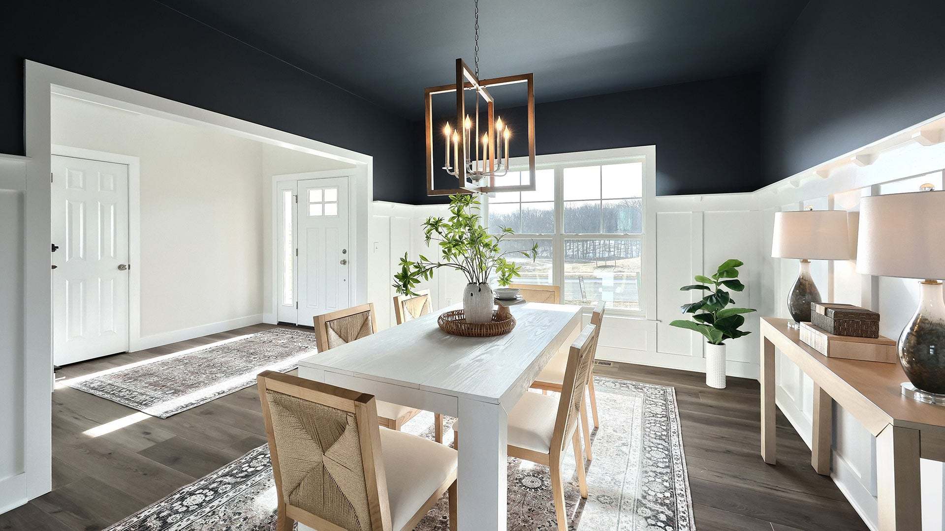Formal Dining Room in the Sullivan Home Plan in PA