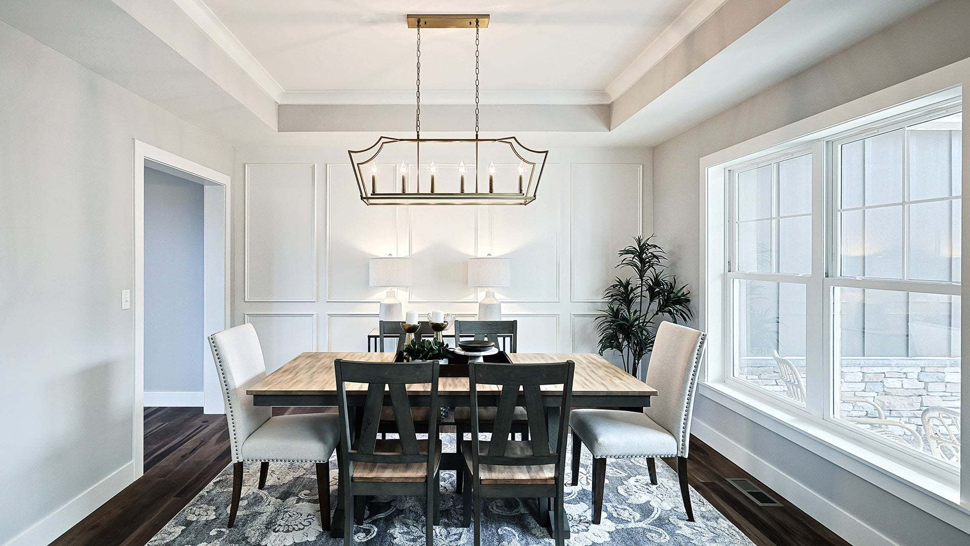 Formal Dining Room in the Sullivan Luxury Home Plan