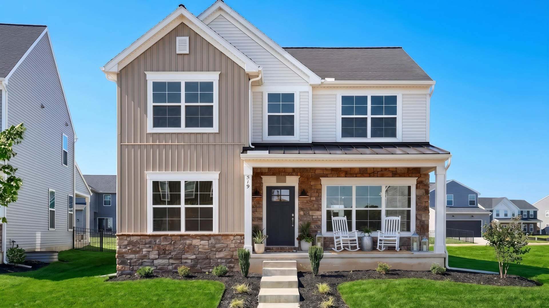 Grayson - Wright's Landing at Legacy Park: Mechanicsburg, Pennsylvania - Landmark Homes 