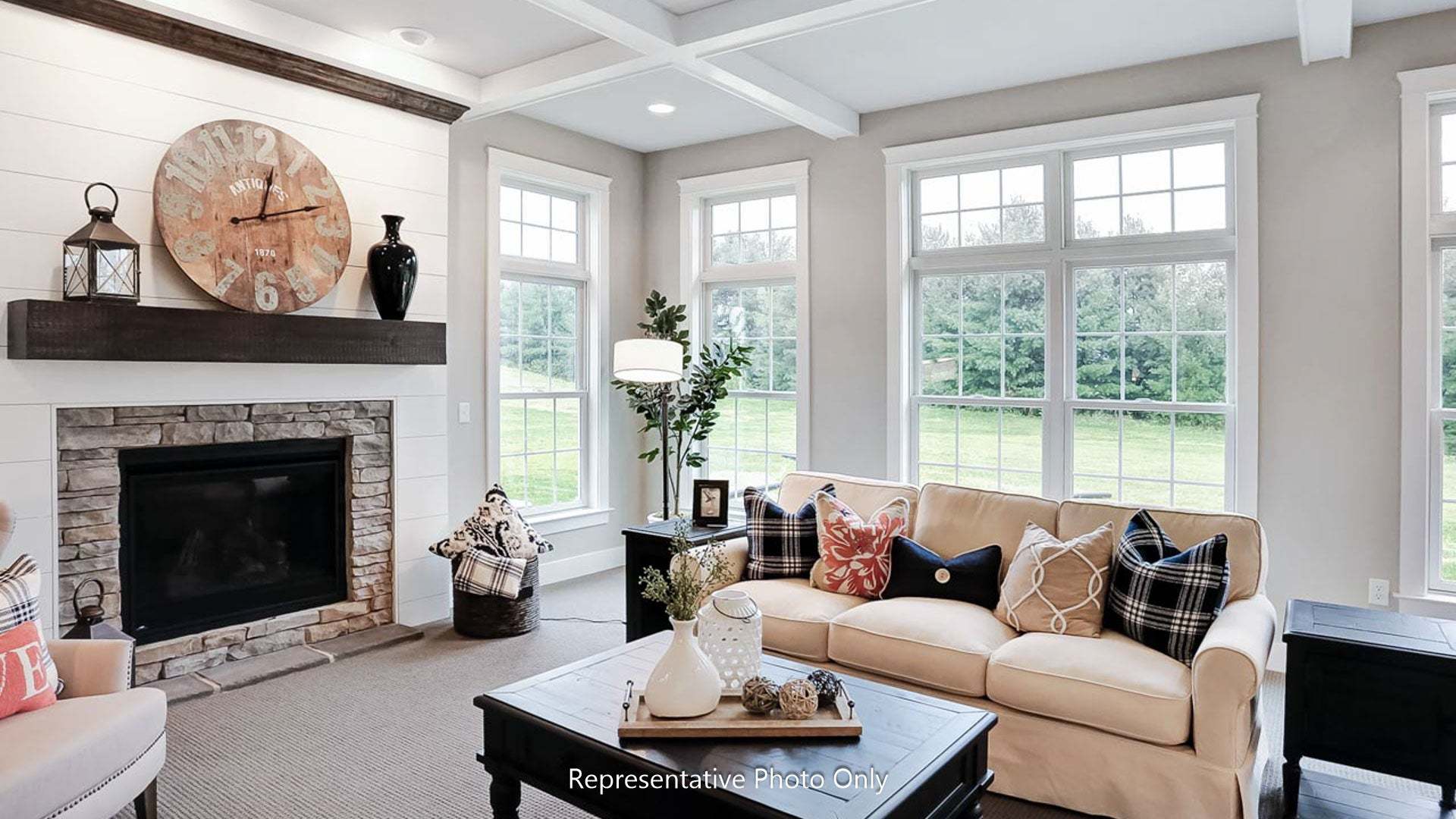 Family Room with Fireplace
