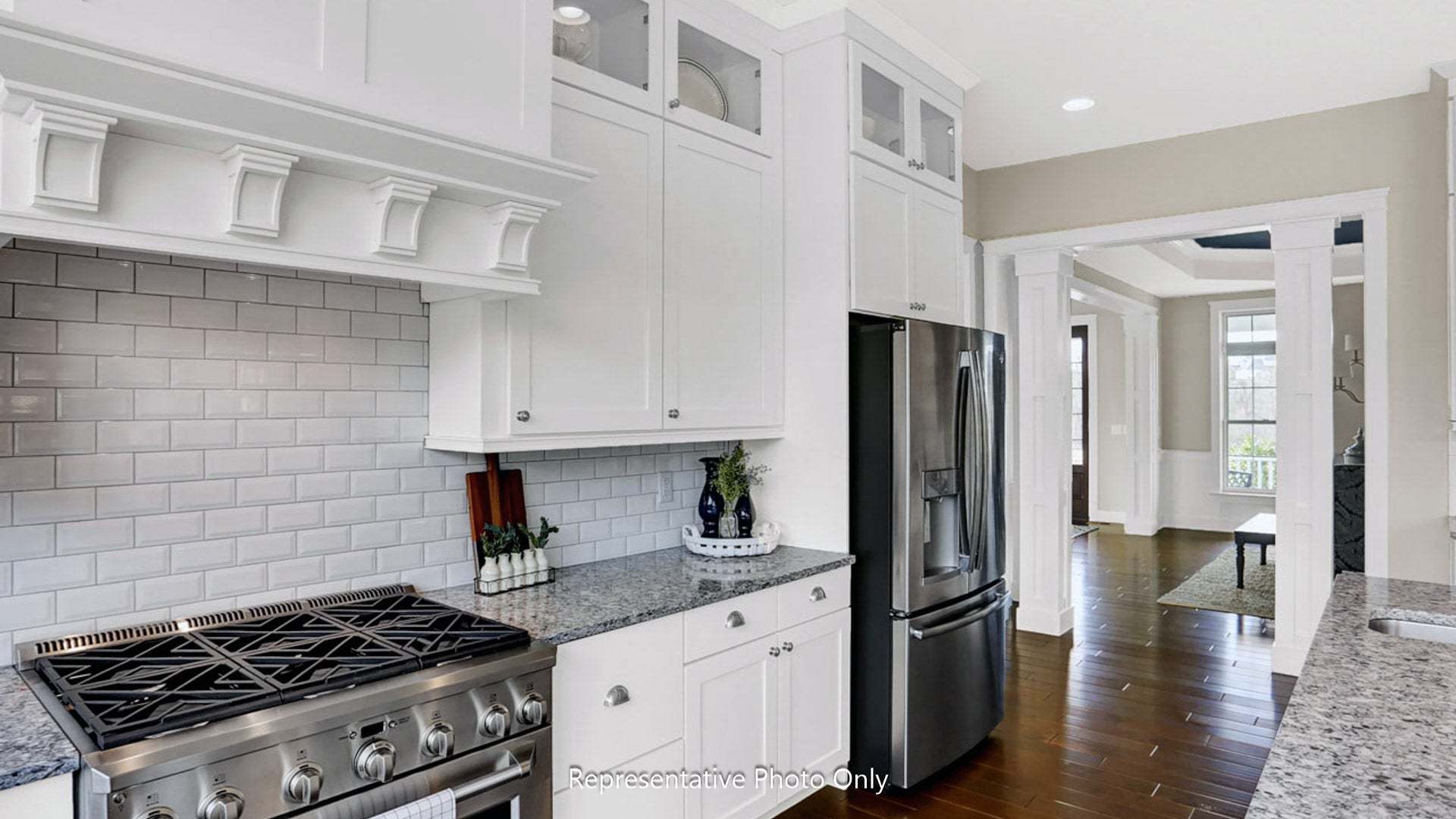 Detail Trim in Kitchen