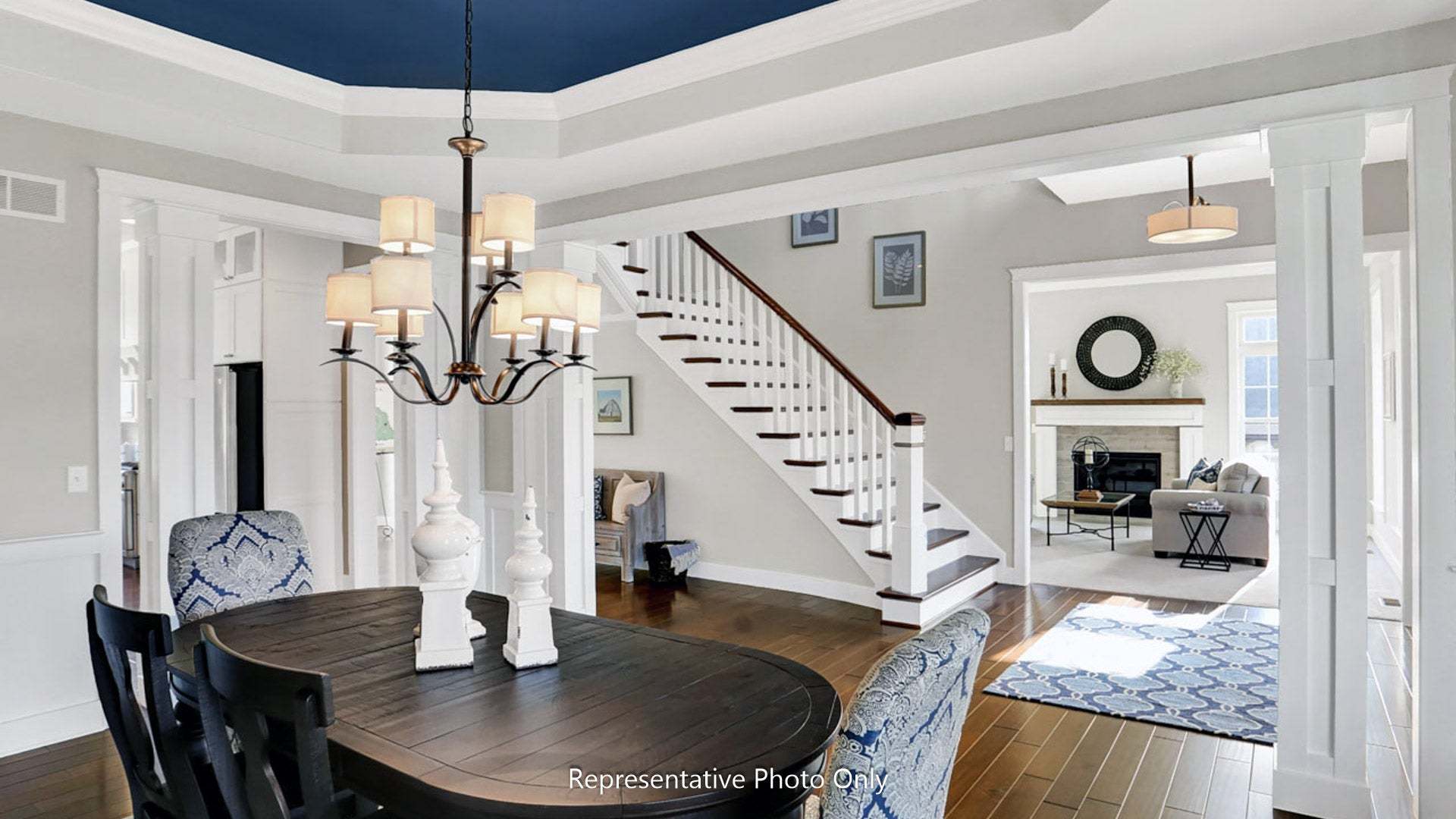 Formal Dining Room with Tray Ceiling