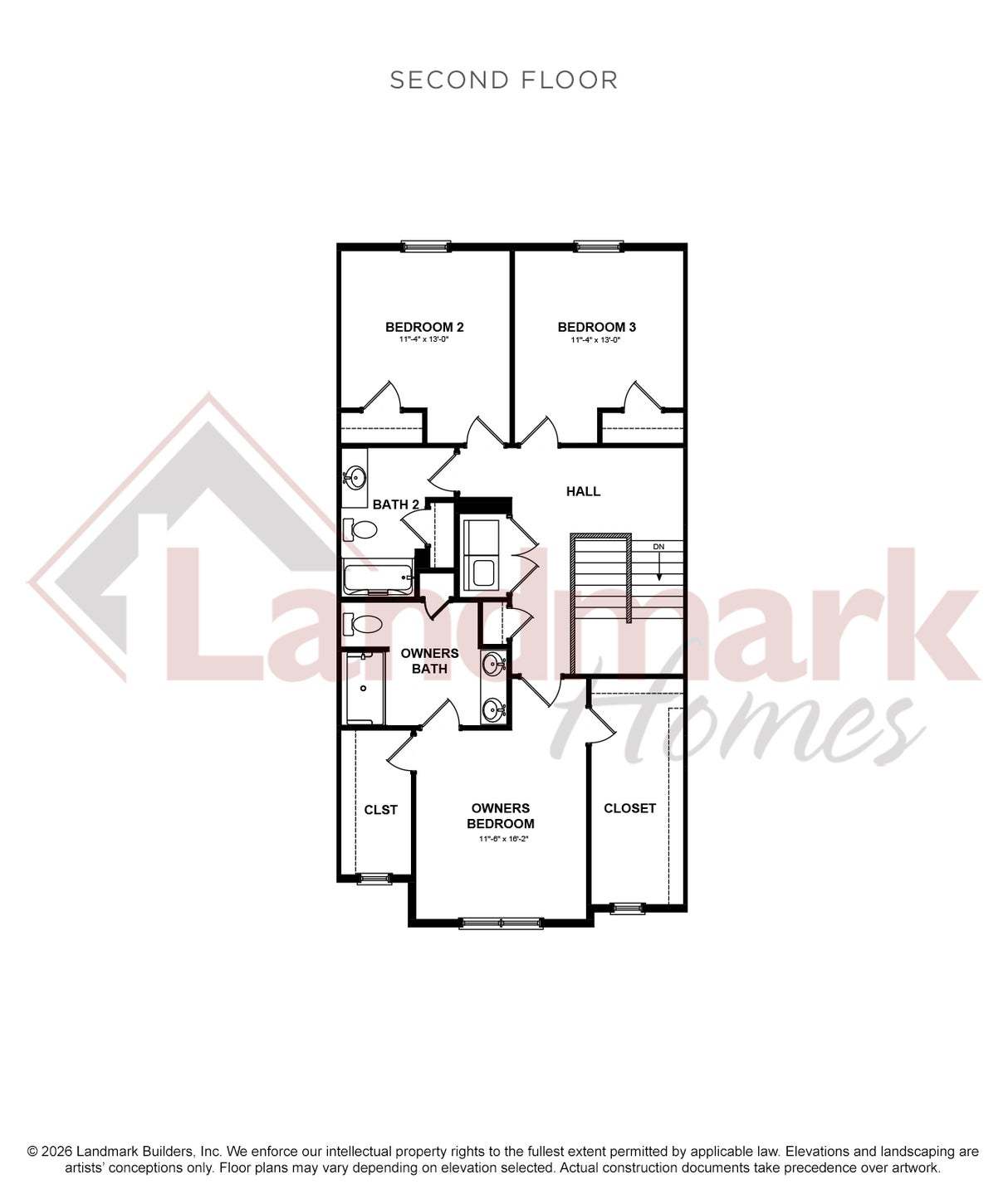 Milton Townhome Second Floor - Baron Run in Manheim