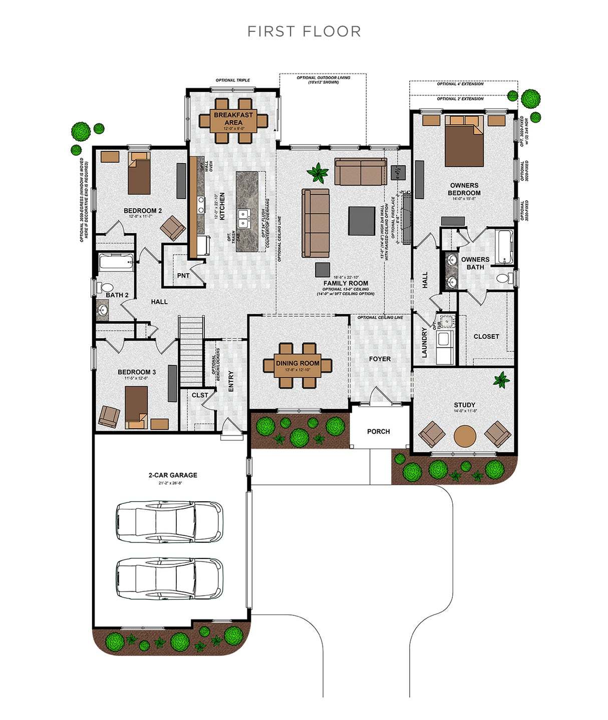 Tyler 1-Story Floor Plan