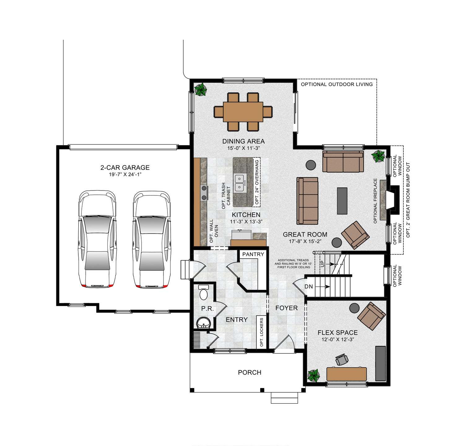 Alley Load First Floor