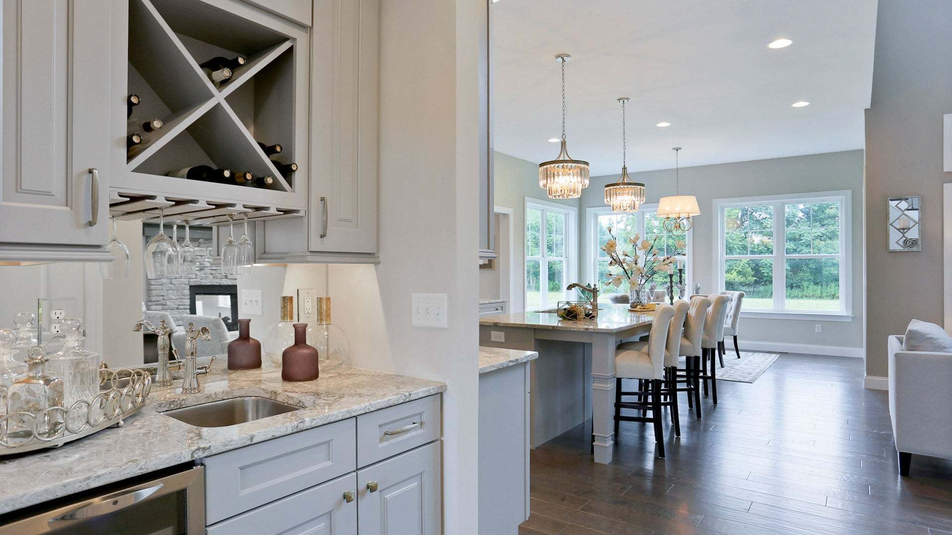 Butler's Pantry Near Kitchen