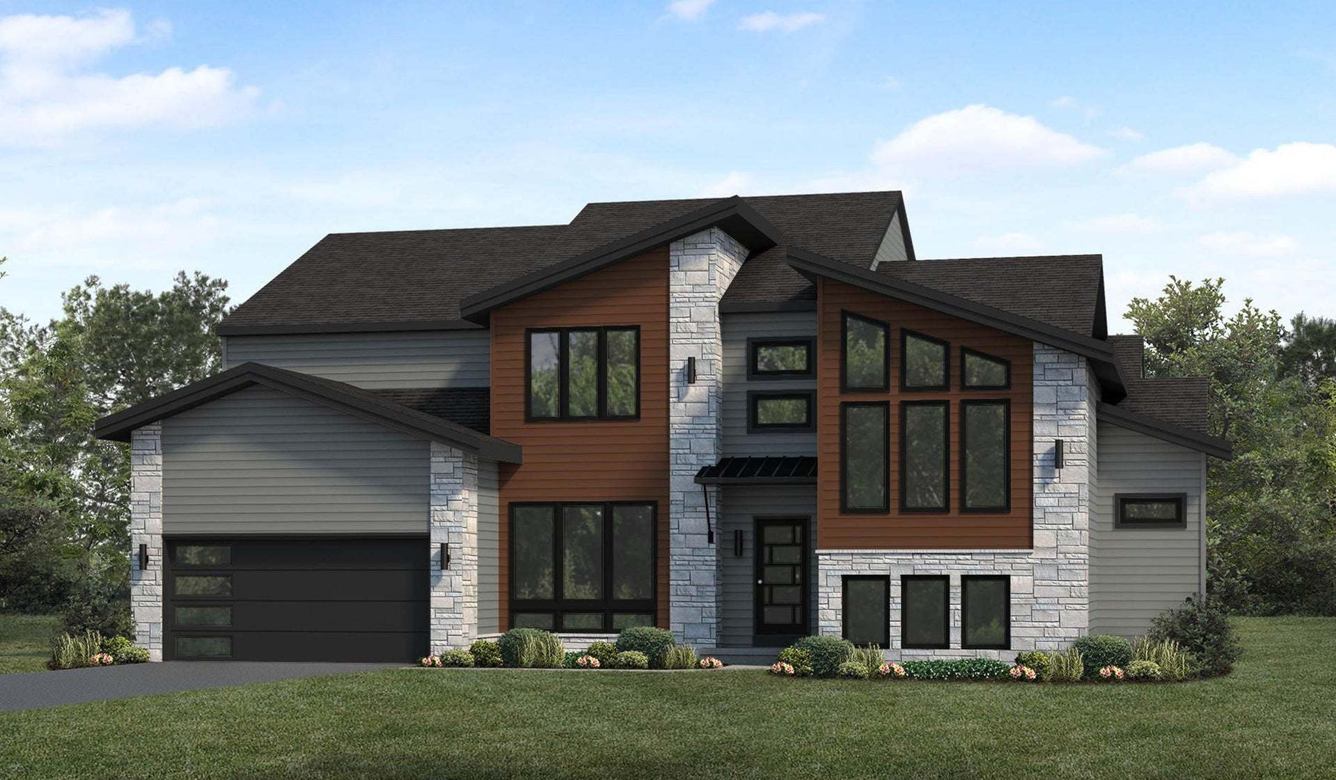 Upgraded Contemporary Elevation