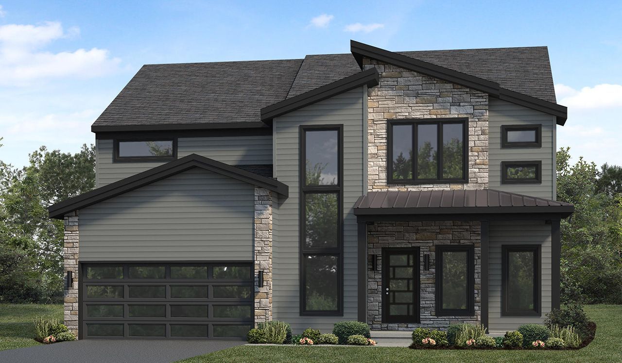 Upgraded Contemporary Elevation