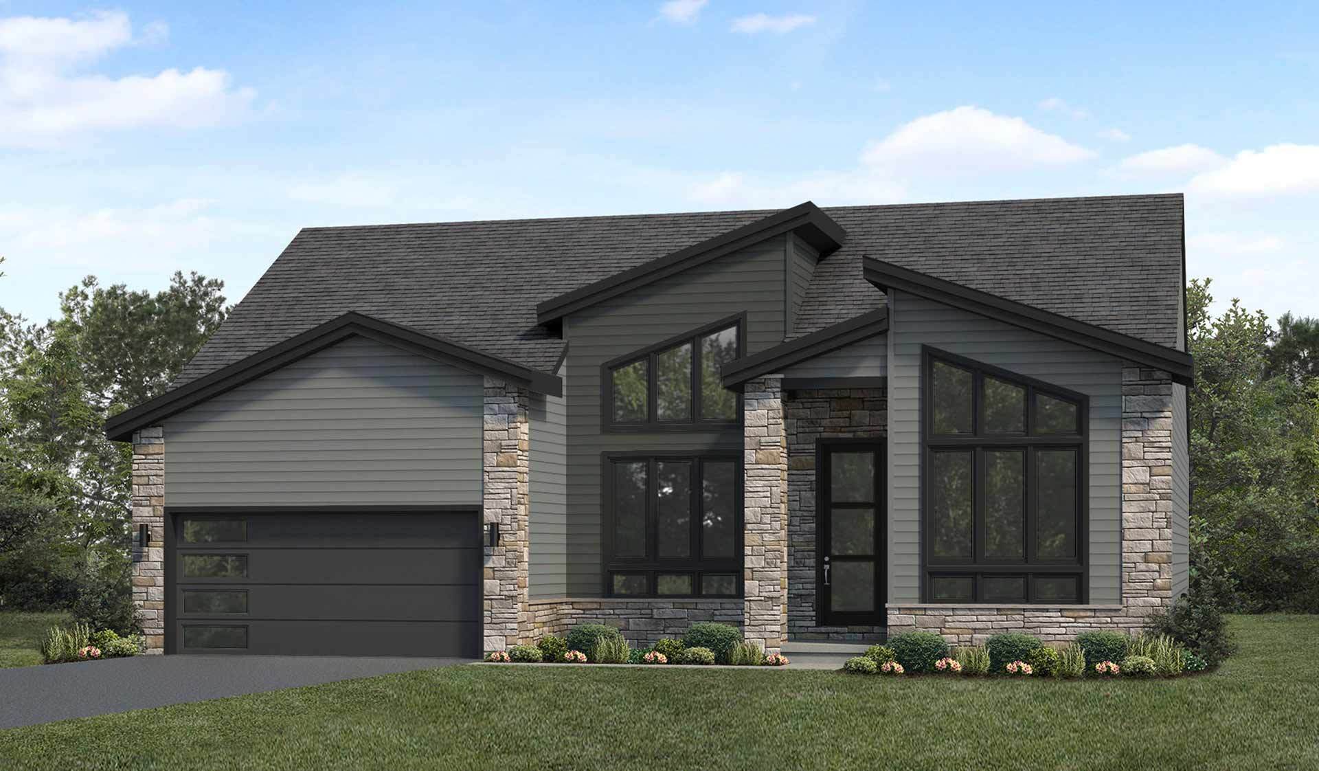 Upgraded Contemporary Elevation