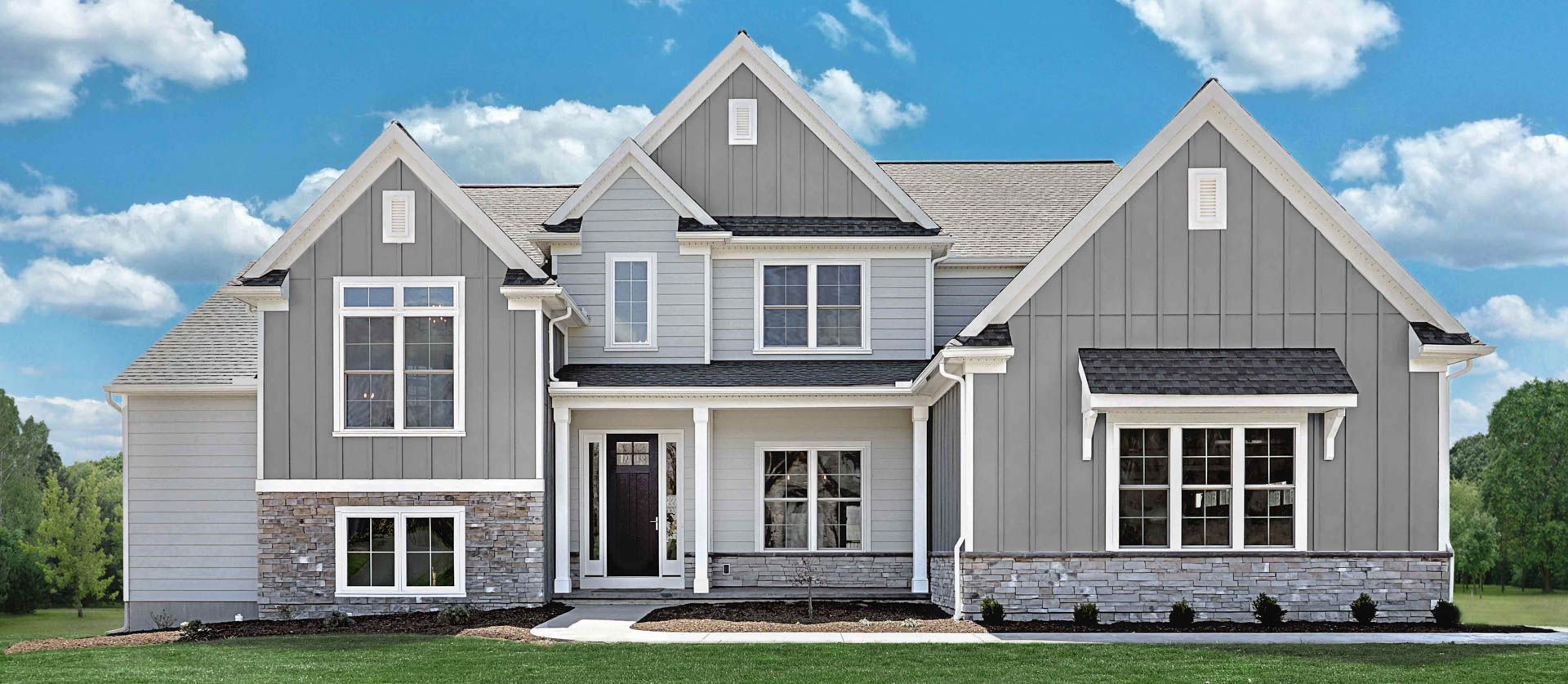 Exterior of a Custom Home In Harrisburg PA Area by Landmark Homes