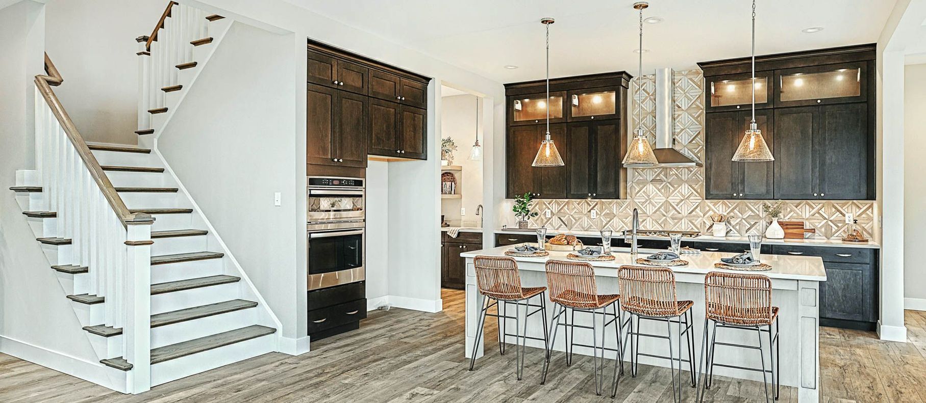 Designer Kitchen Details in a New Home in Harrisburg PA by Landmark Homes