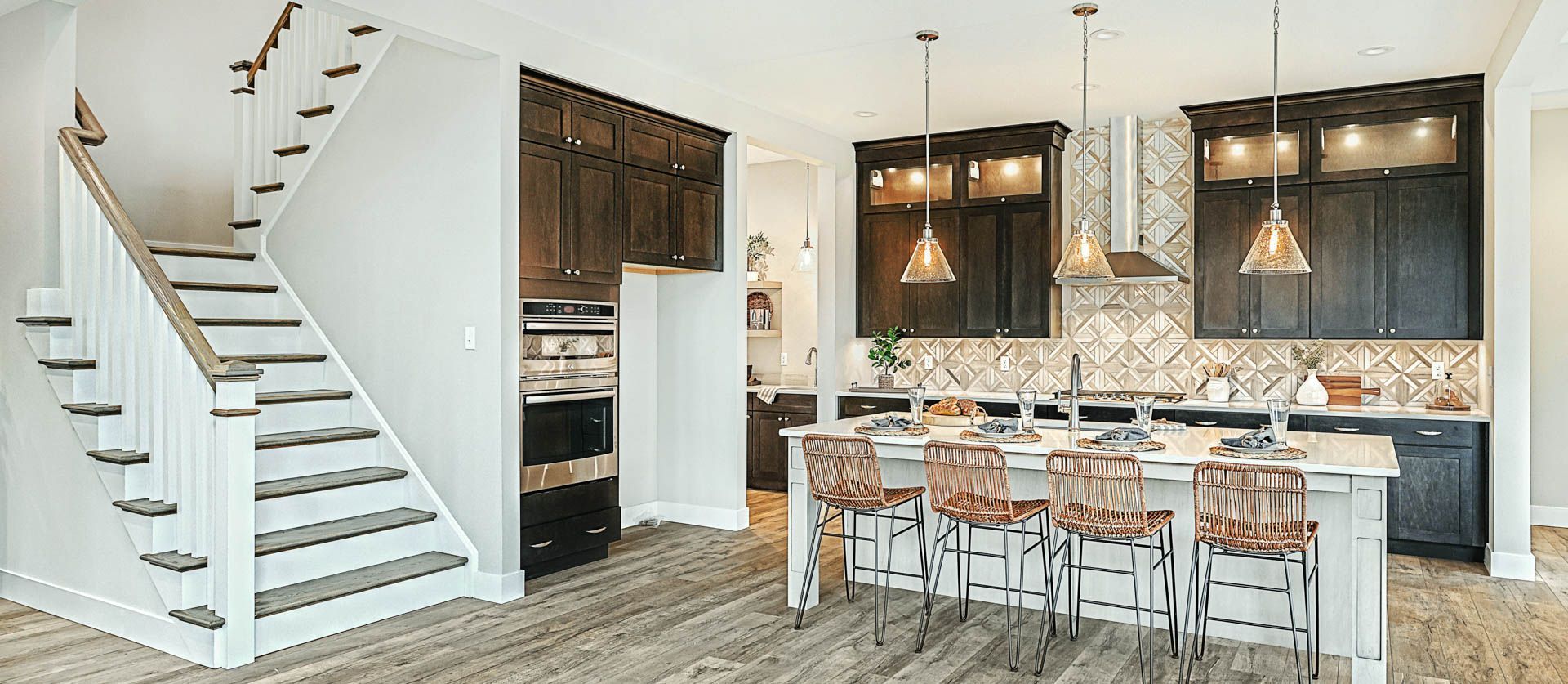 Designer Kitchen Details in a New Home in Harrisburg PA by Landmark Homes