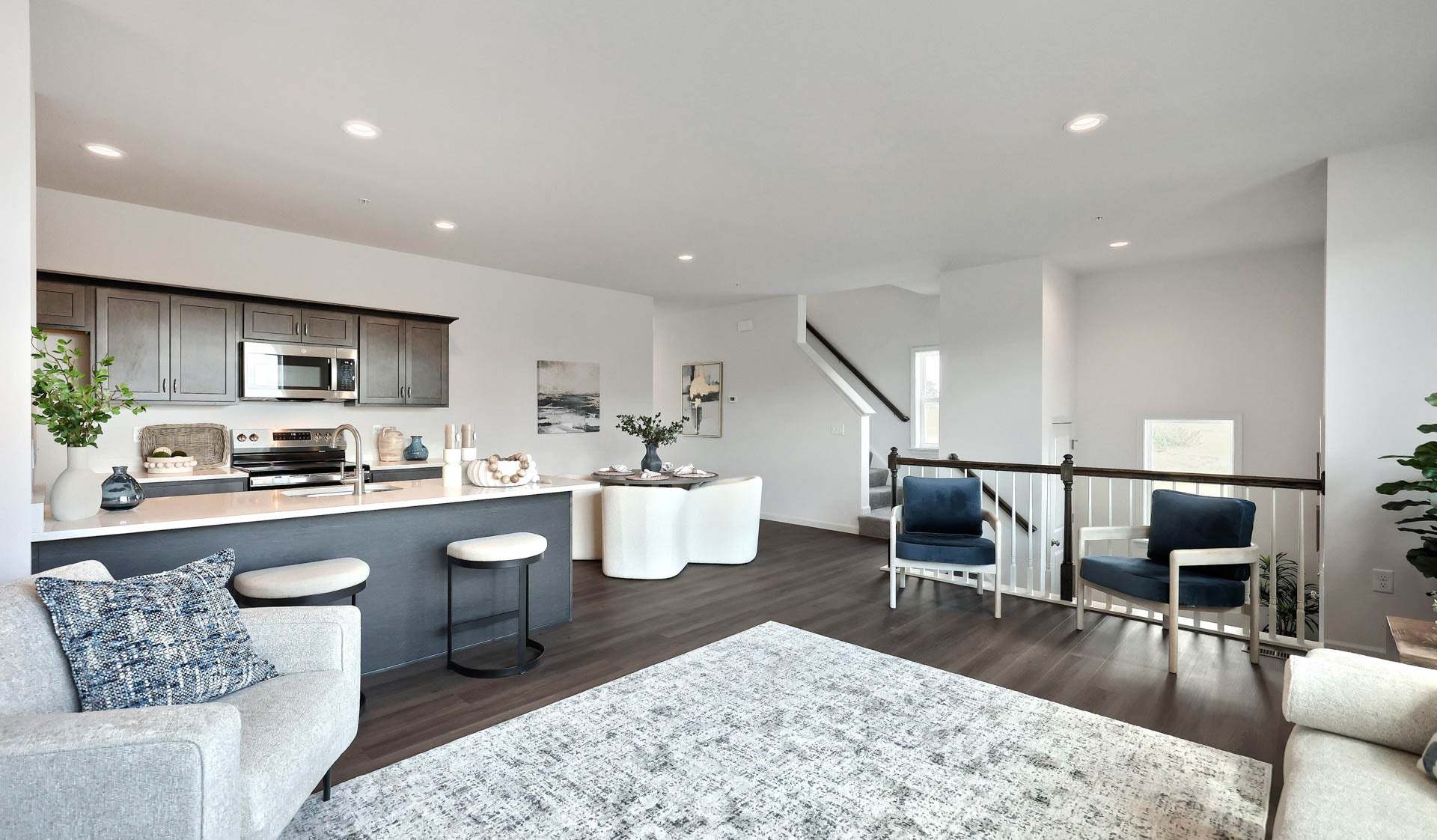 Quincy Townhome Model at Meridian Heights Townhome Community in Elizabethtown PA