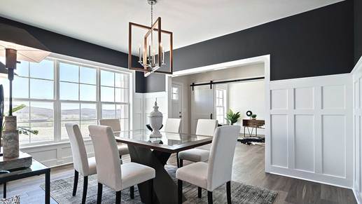 Formal Dining Room of the Kingston Floor Plan by Landmark Homes