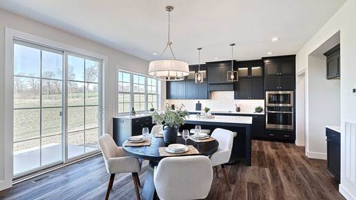 Kitchen Opens to the Dining Area in the Kingston Floor Plan