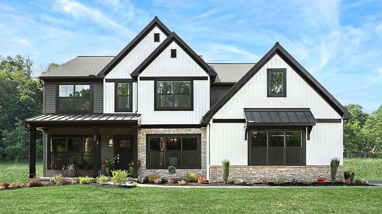 Lebanon PA New Home Exterior Design