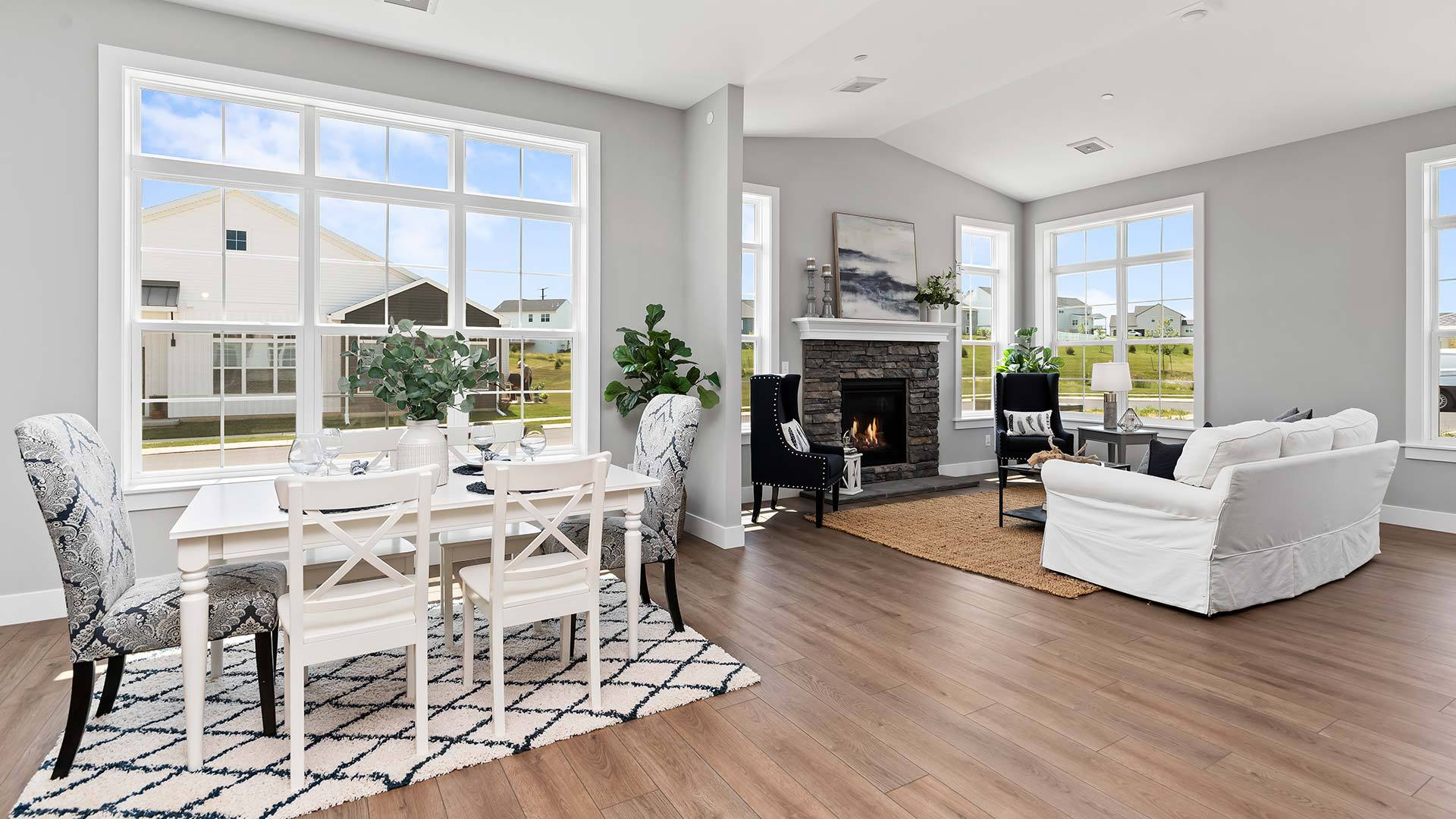Duplex Interior Floor Plan - New Duplex Design for Living Room and Dining Area