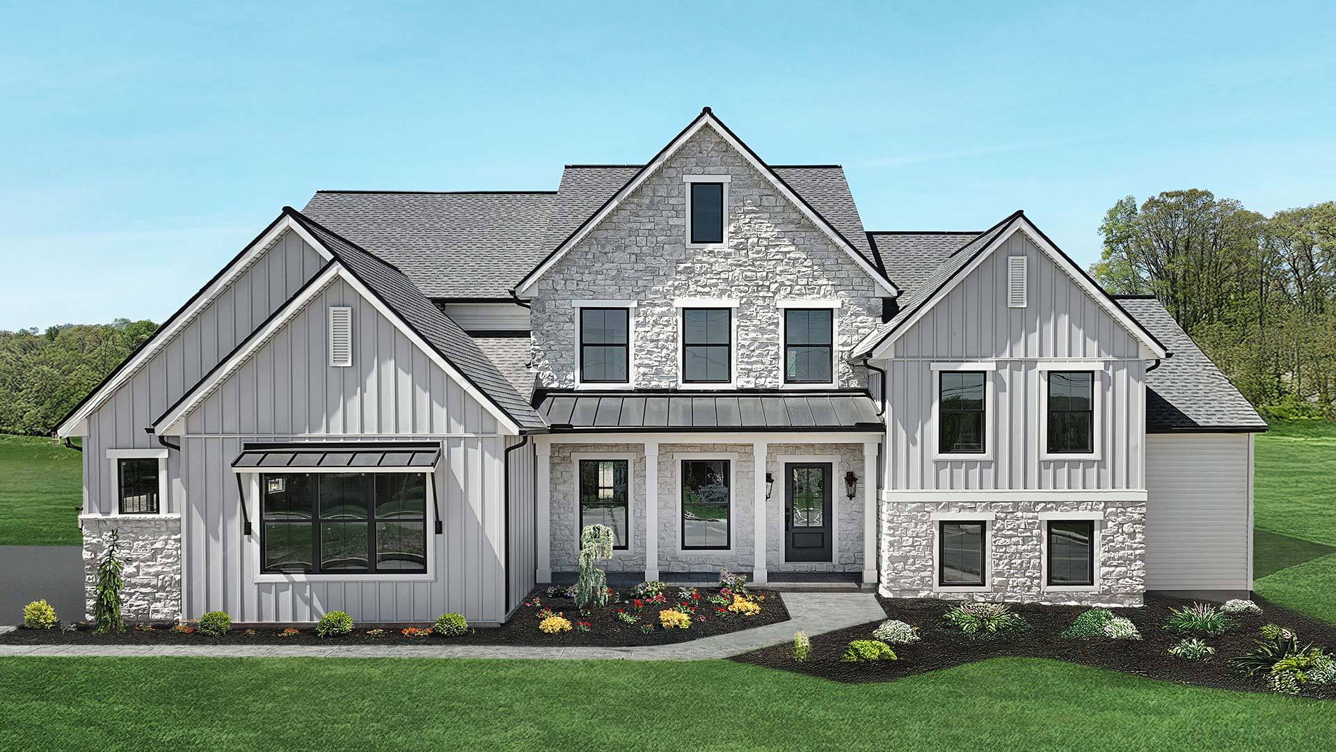Sullivan New Home Exterior in Lancaster County PA