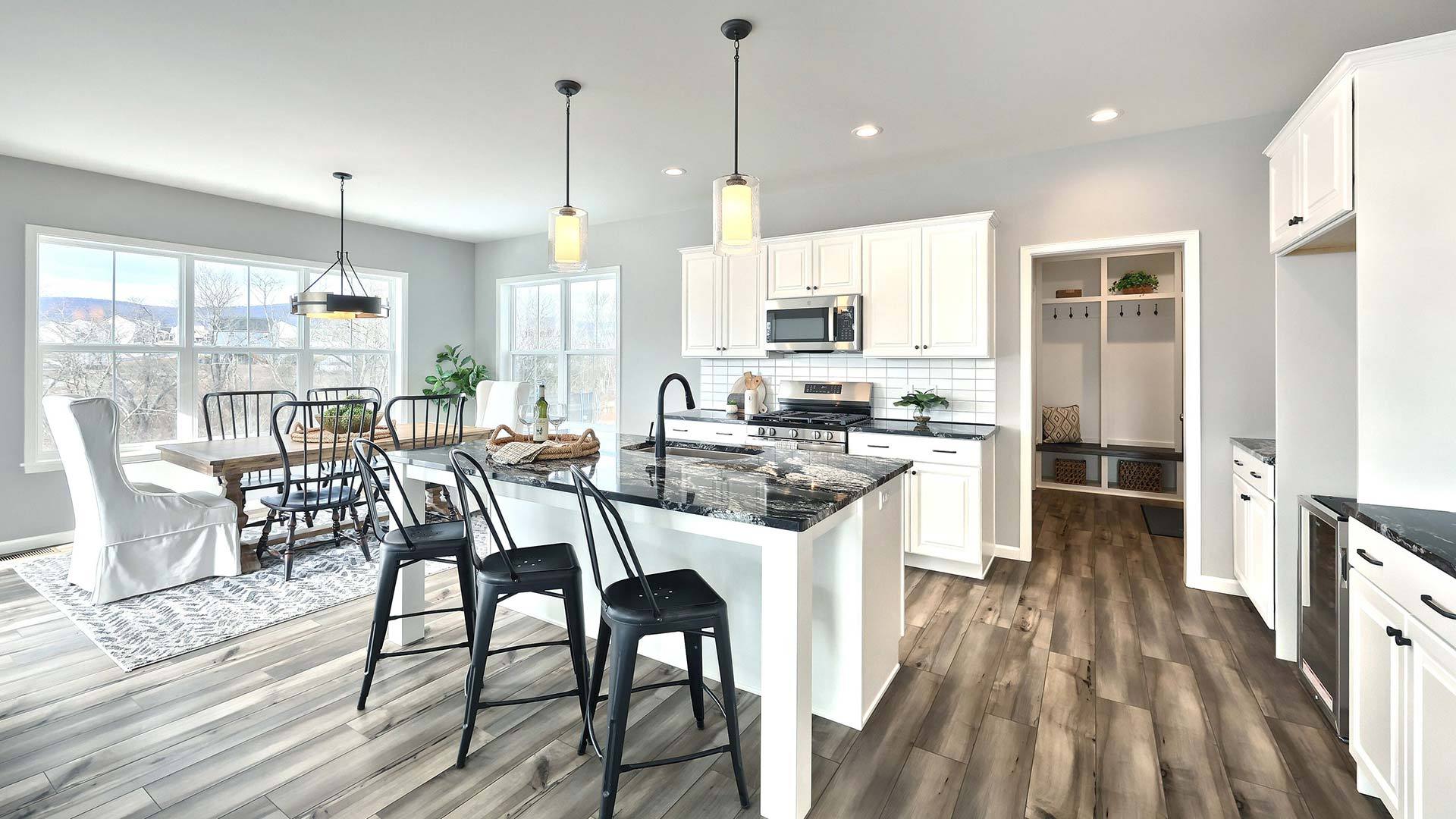 Bright, Open Kitchen in the Charlotte New Home for Sale in Carlisle PA