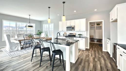 Bright, Open Kitchen in the Charlotte New Home for Sale in Carlisle PA