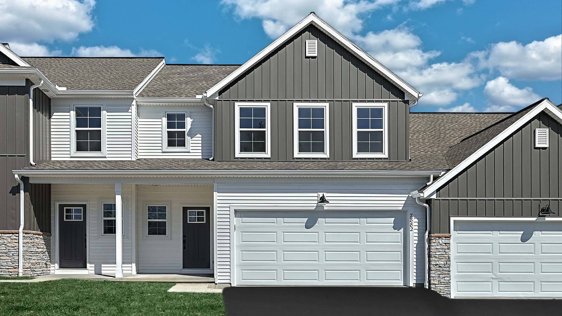 New Townhome with 2-Car Garage in Harrisburg PA at The Townes at Briar Creek